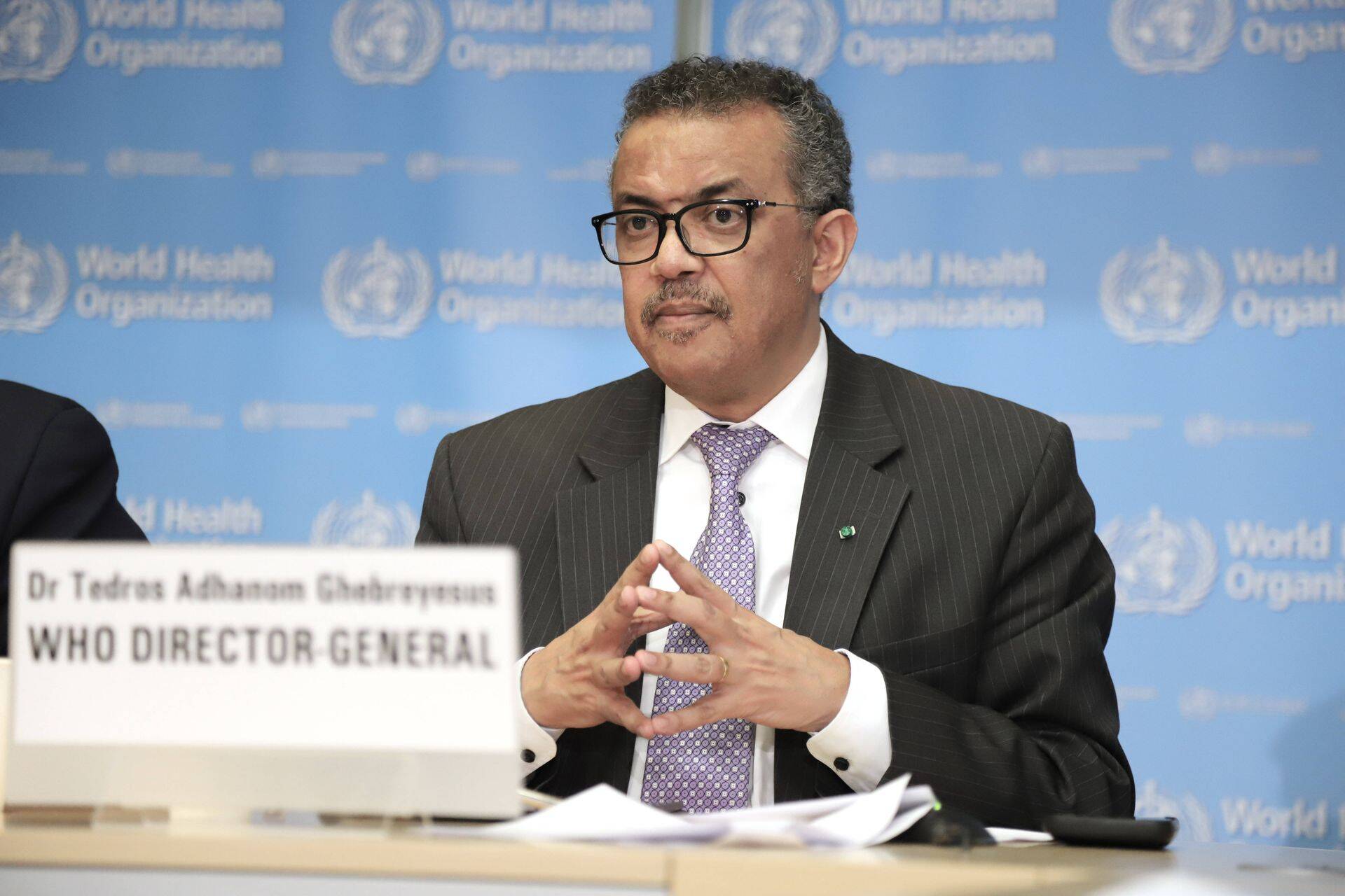 WHO juht Dr. Tedros Adhanom Ghebreyesus.