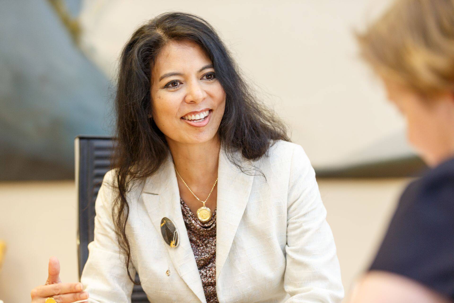 USA pealäbirääkija väikeettevõtete valdkonnas Christina Sevilla.