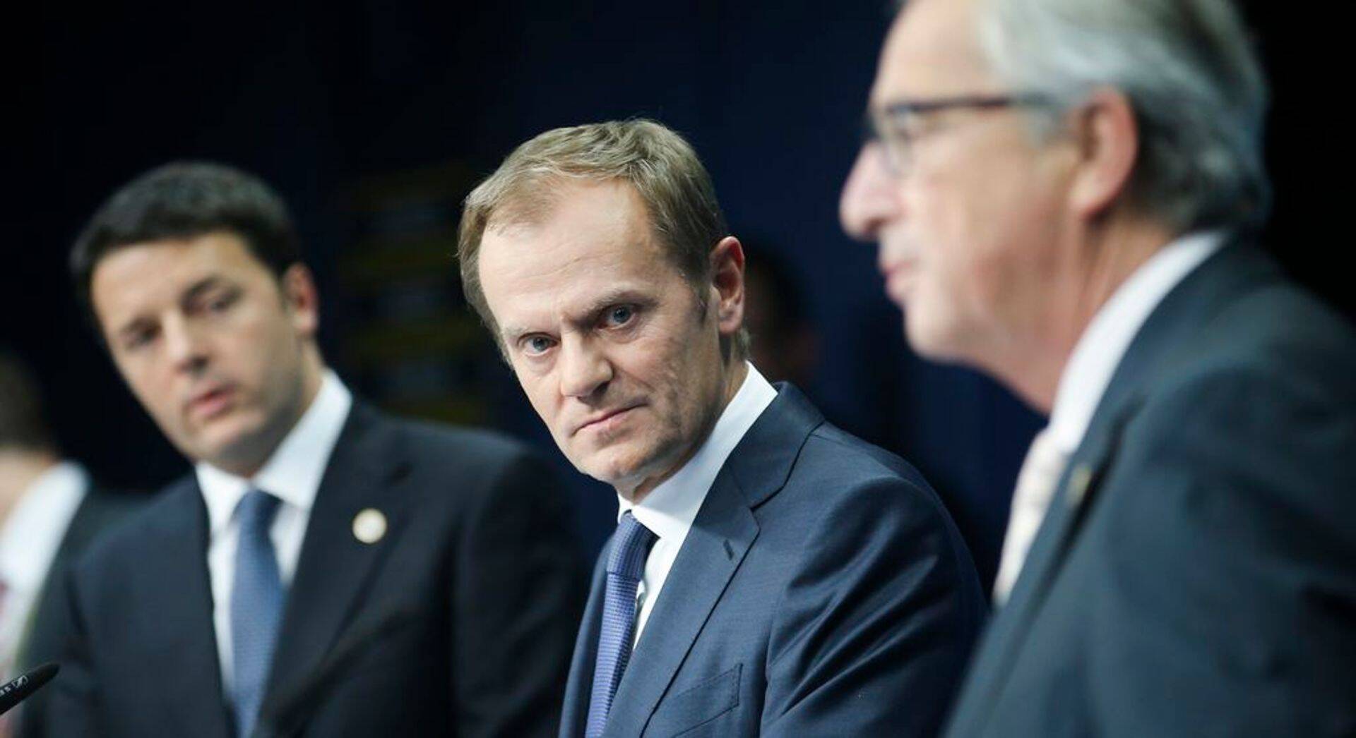 Ülemkogu president Donald Tusk ja Euroopa Komisjoni president Jean-Claude Juncker.