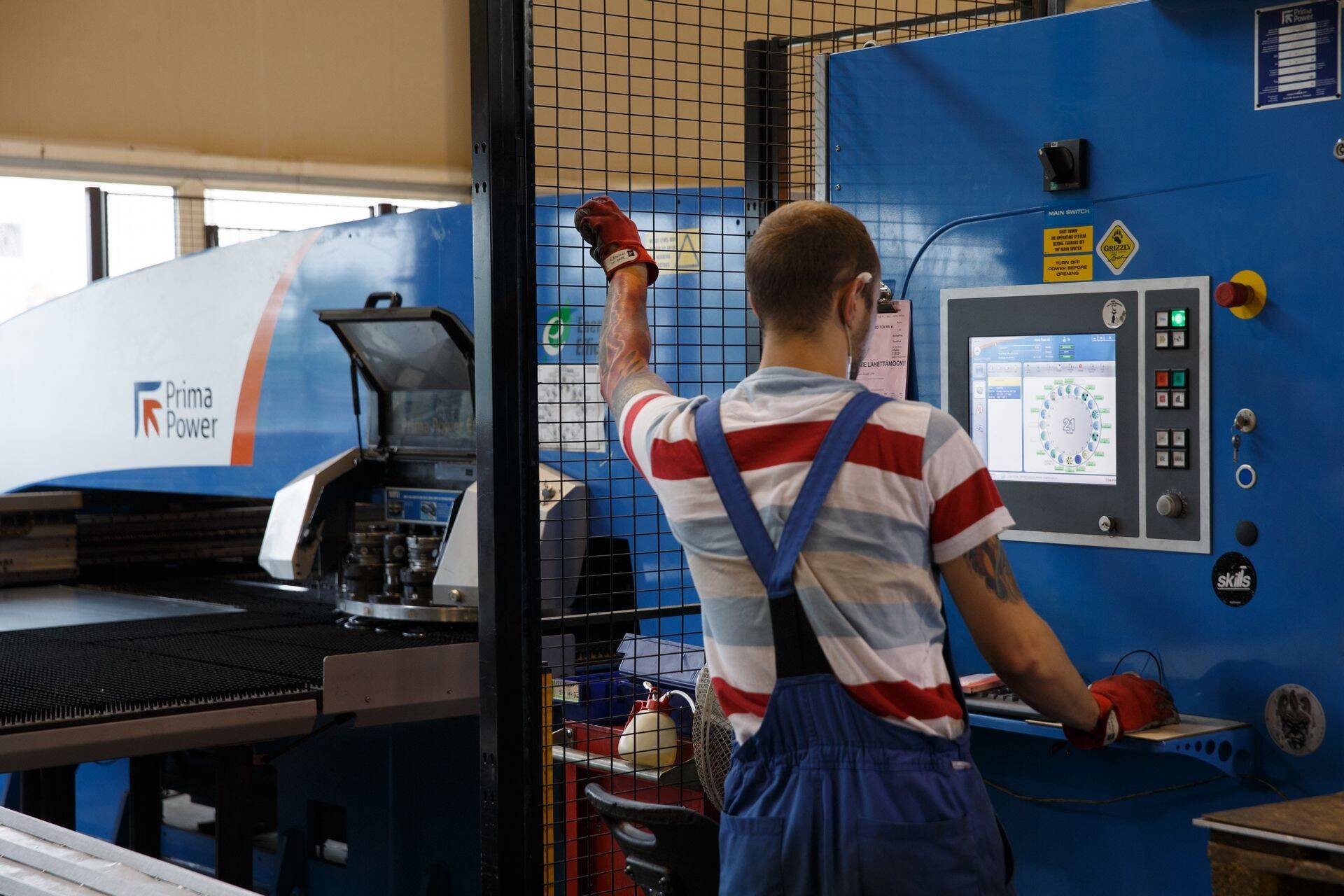 Stera Grupi tehas sauel.