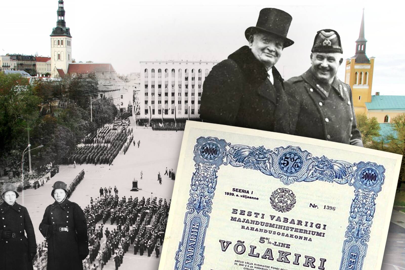 Предчувствие надвигающейся войны охватило и Эстонию. В мае 1939 года было принято решено выпустить облигации внутреннего займа для финансирования Фонда обороны. На заседании правительства присутствовали также главком силами обороны генерал Лайдонер и глава государства Константин Пятс, а также представители крупнейших таллиннских частных банков.