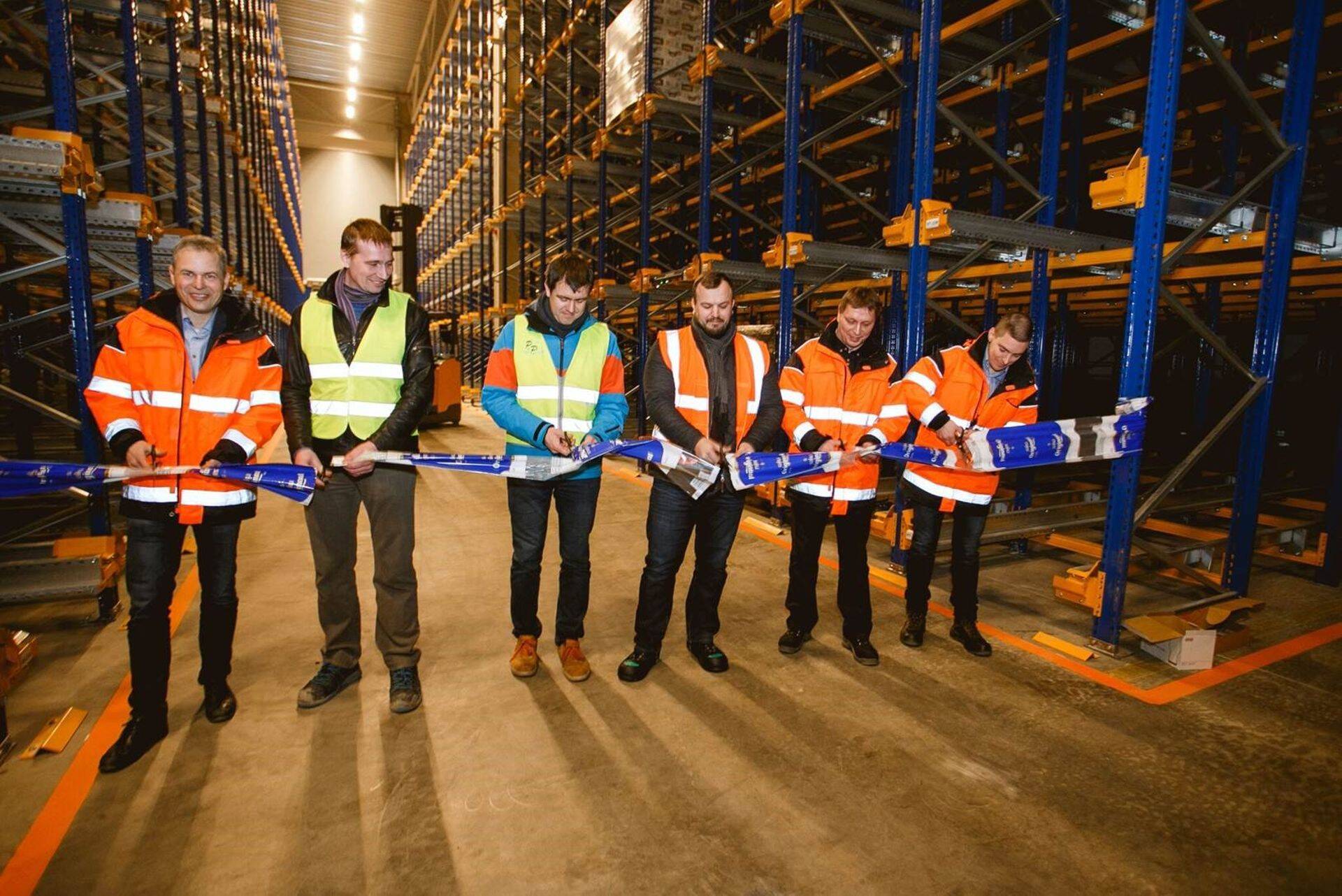 Saku Õlletehase uue laohoone avamine