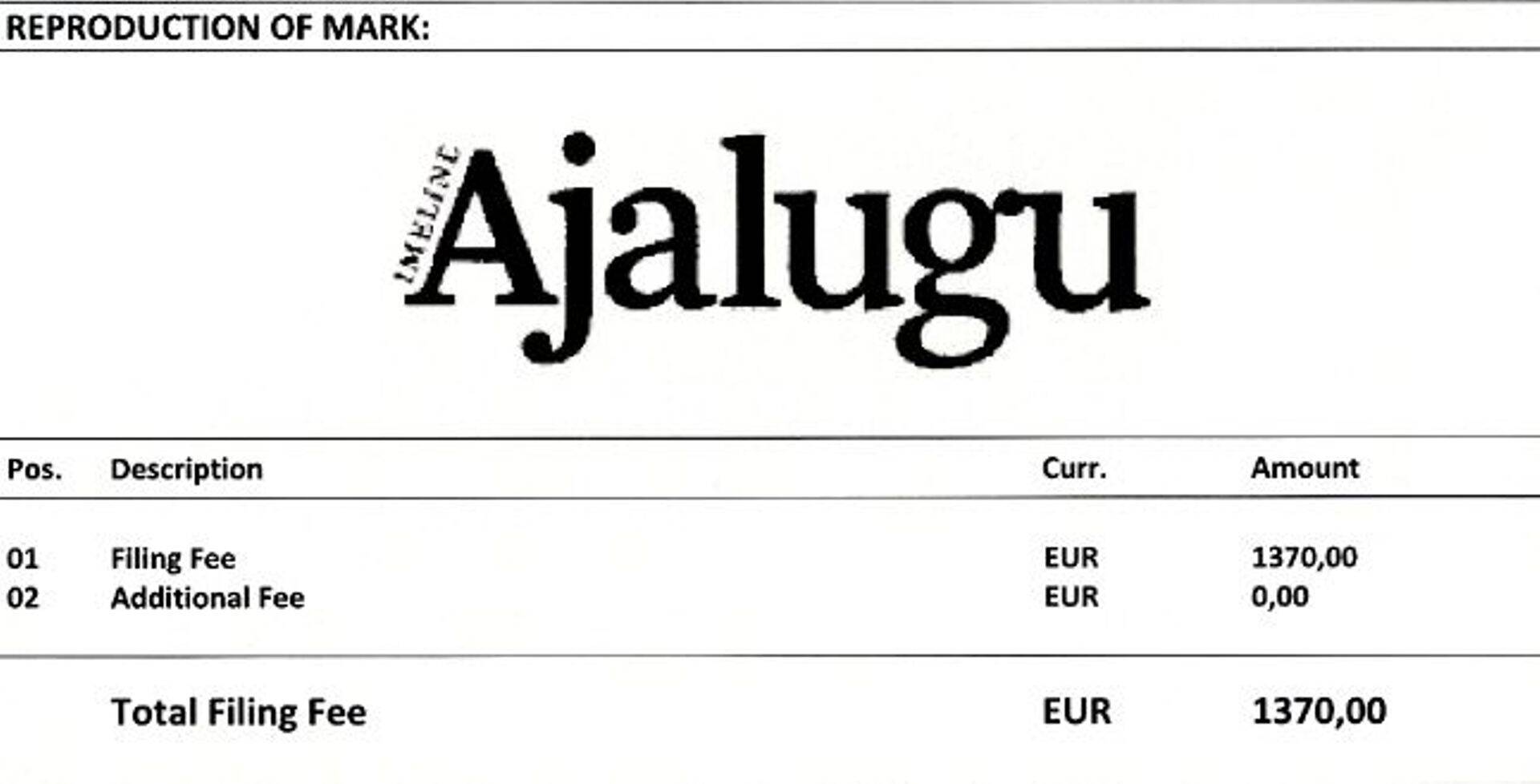 Libaarve Imelise Ajaloo kaubamärgiga seoses.