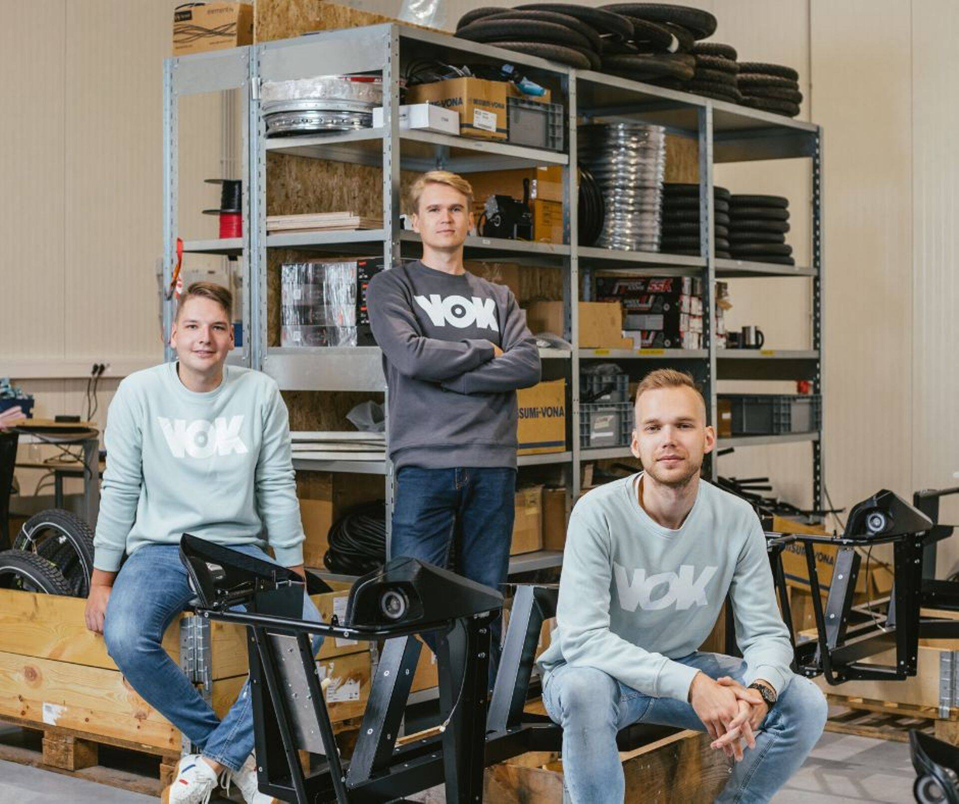 Vok Bikes'i asutajad
