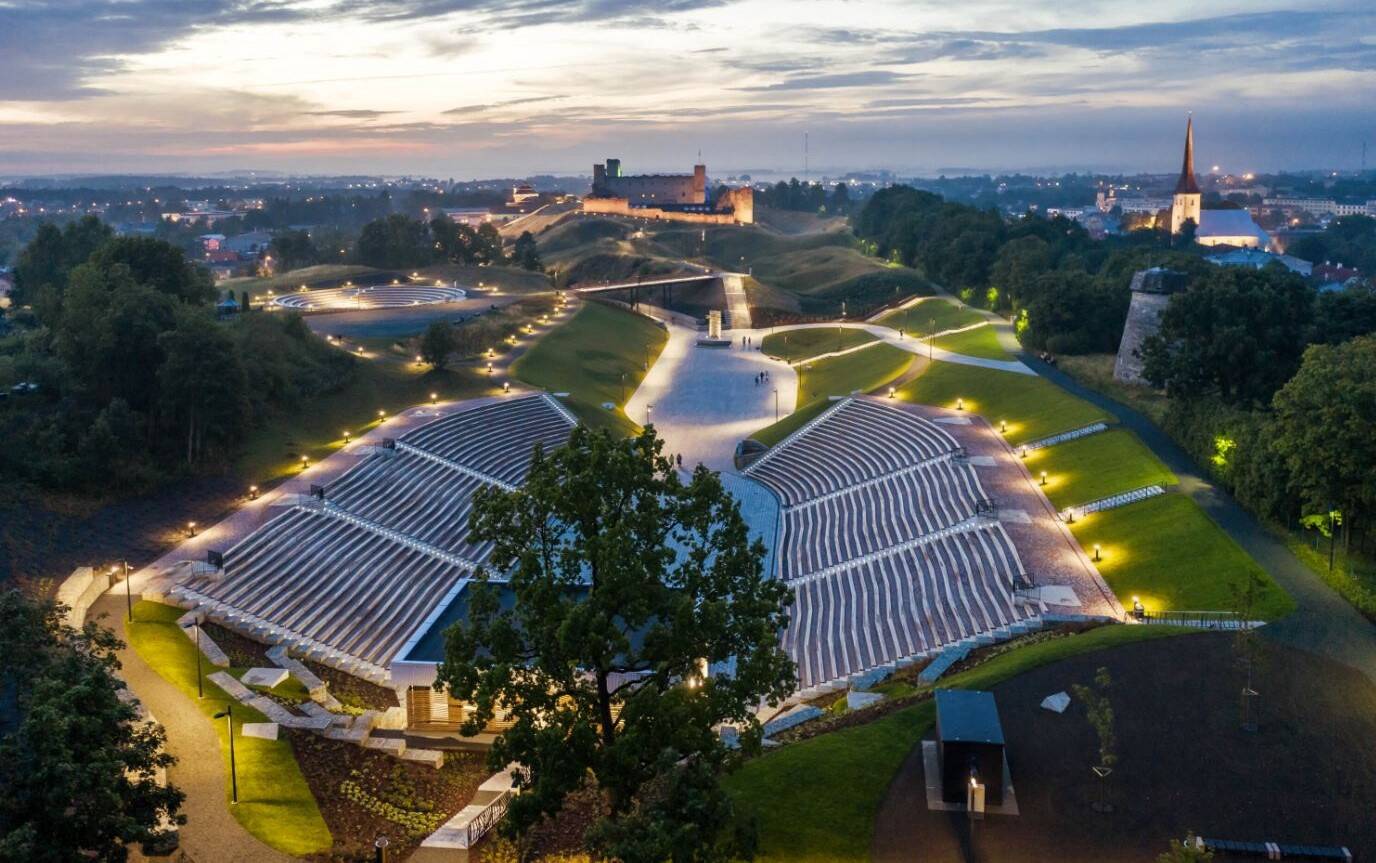 Rakvere Vallimäe valgustus.