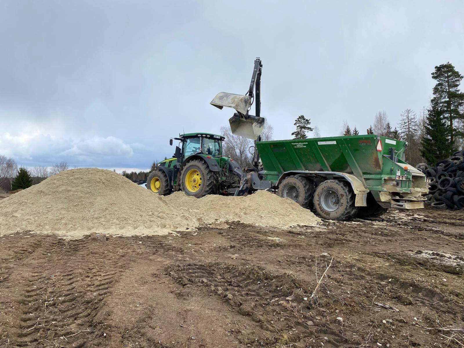Baltic Grain Trade lubjalaotamise täisteenus.
