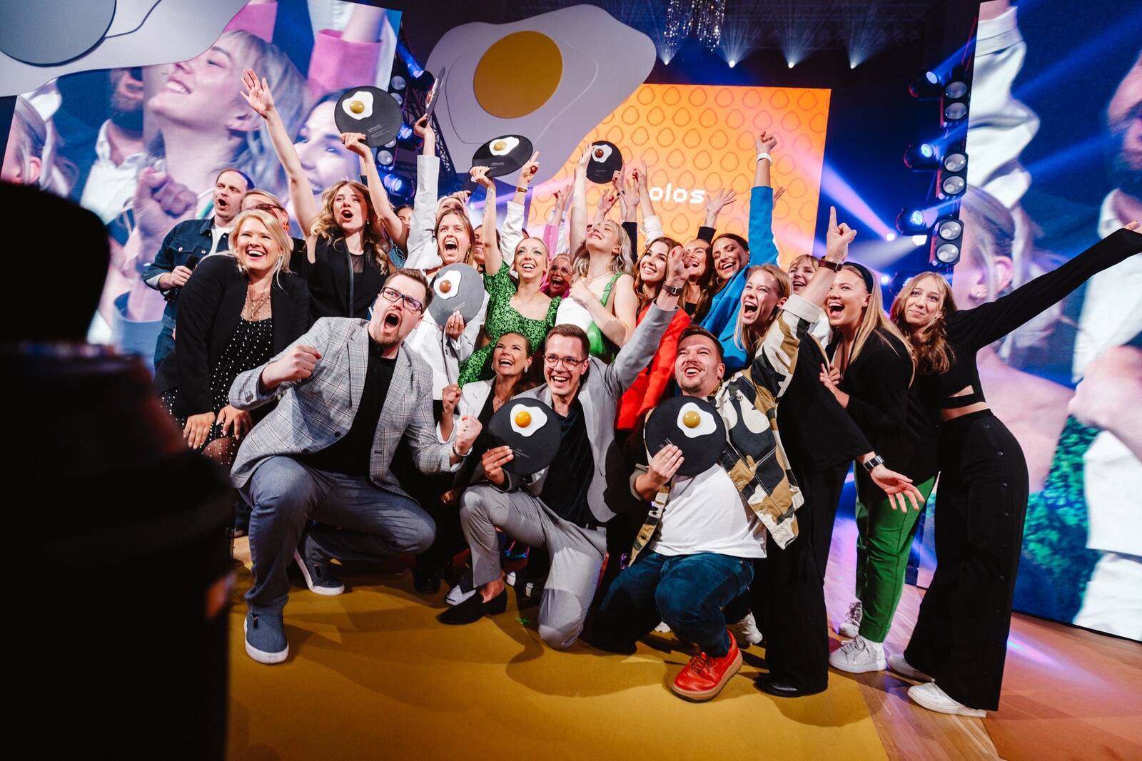 Üritusturundusagentuur Jolos loovkonkursil Kuldmuna 2023.