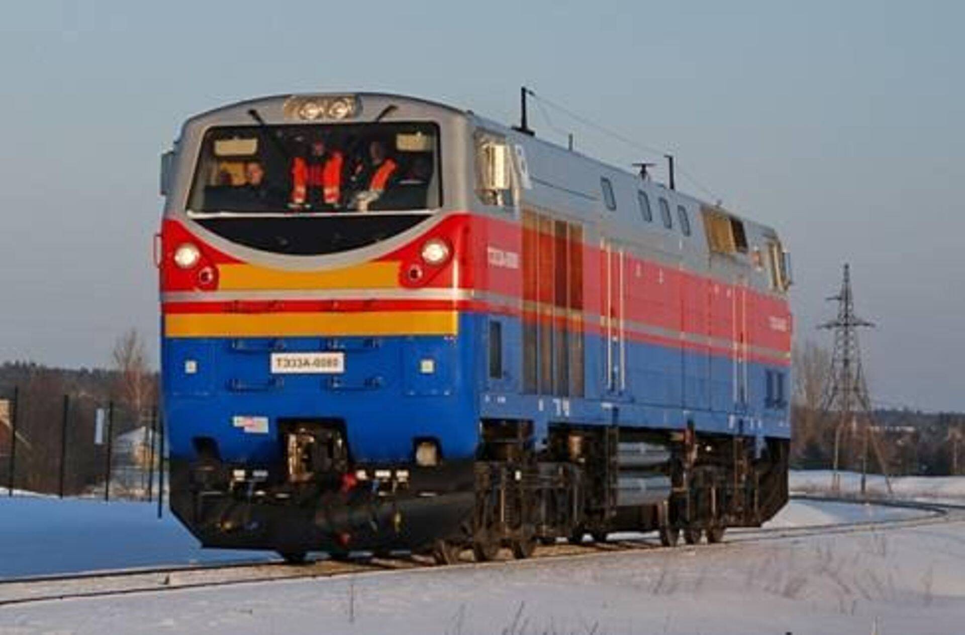 Испытание локомотива General Electric Evolution в Эстонии в начале 2012-го годa (cсылка: E.R.S.)