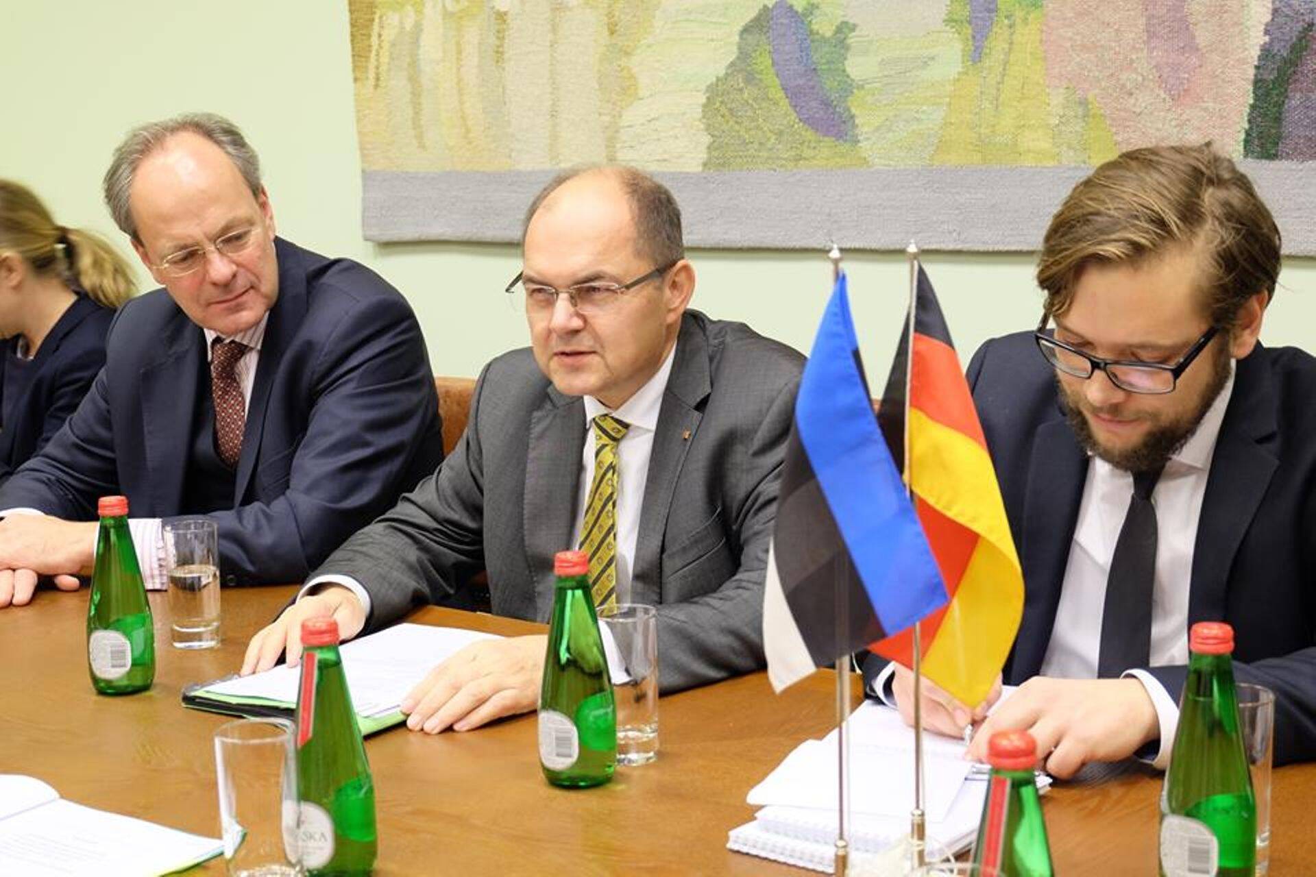Maaeluminister kohtus Saksamaa põllumajandusministriga