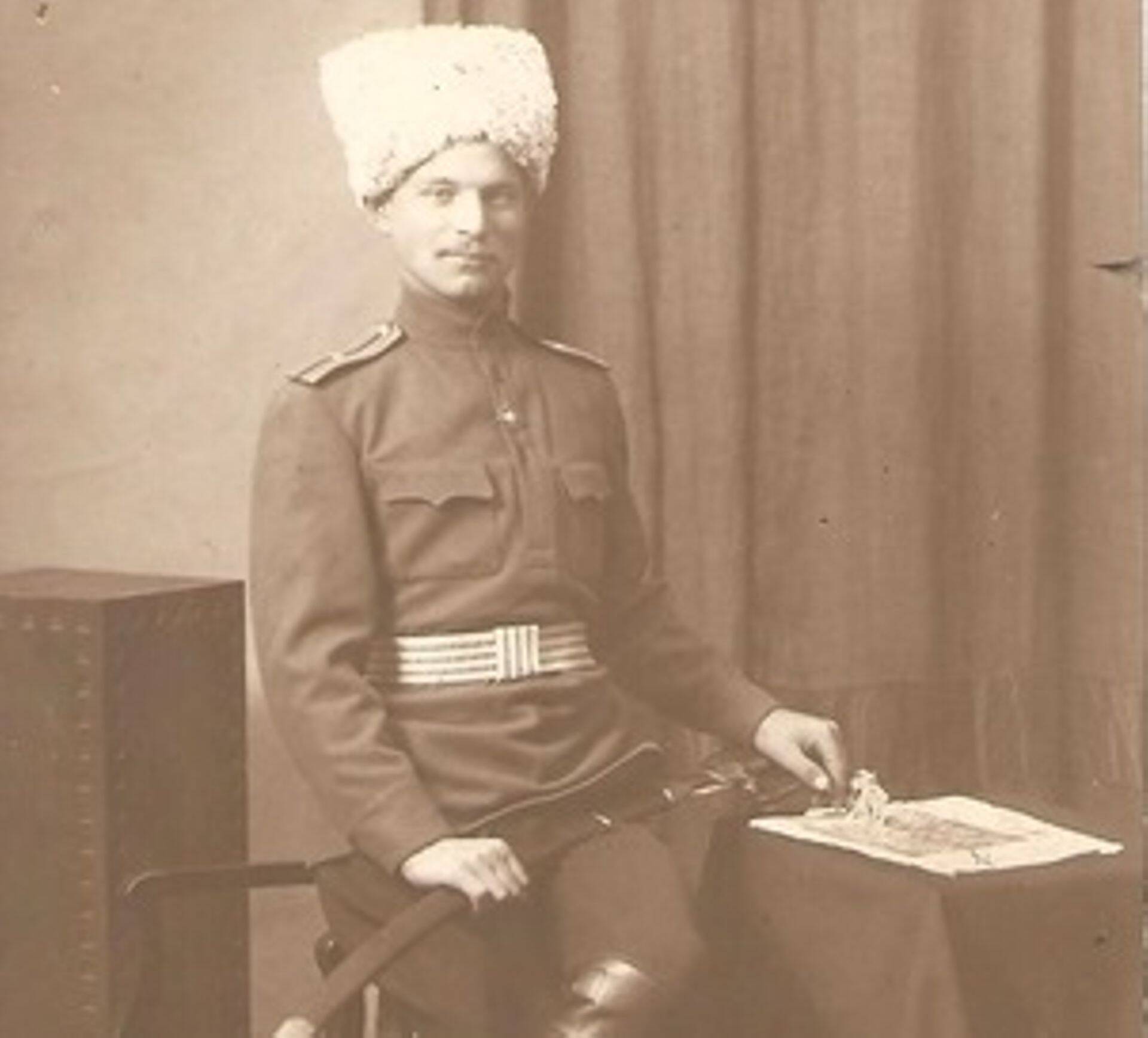 Tsaariarmee lipnik Arnold Hinnom.