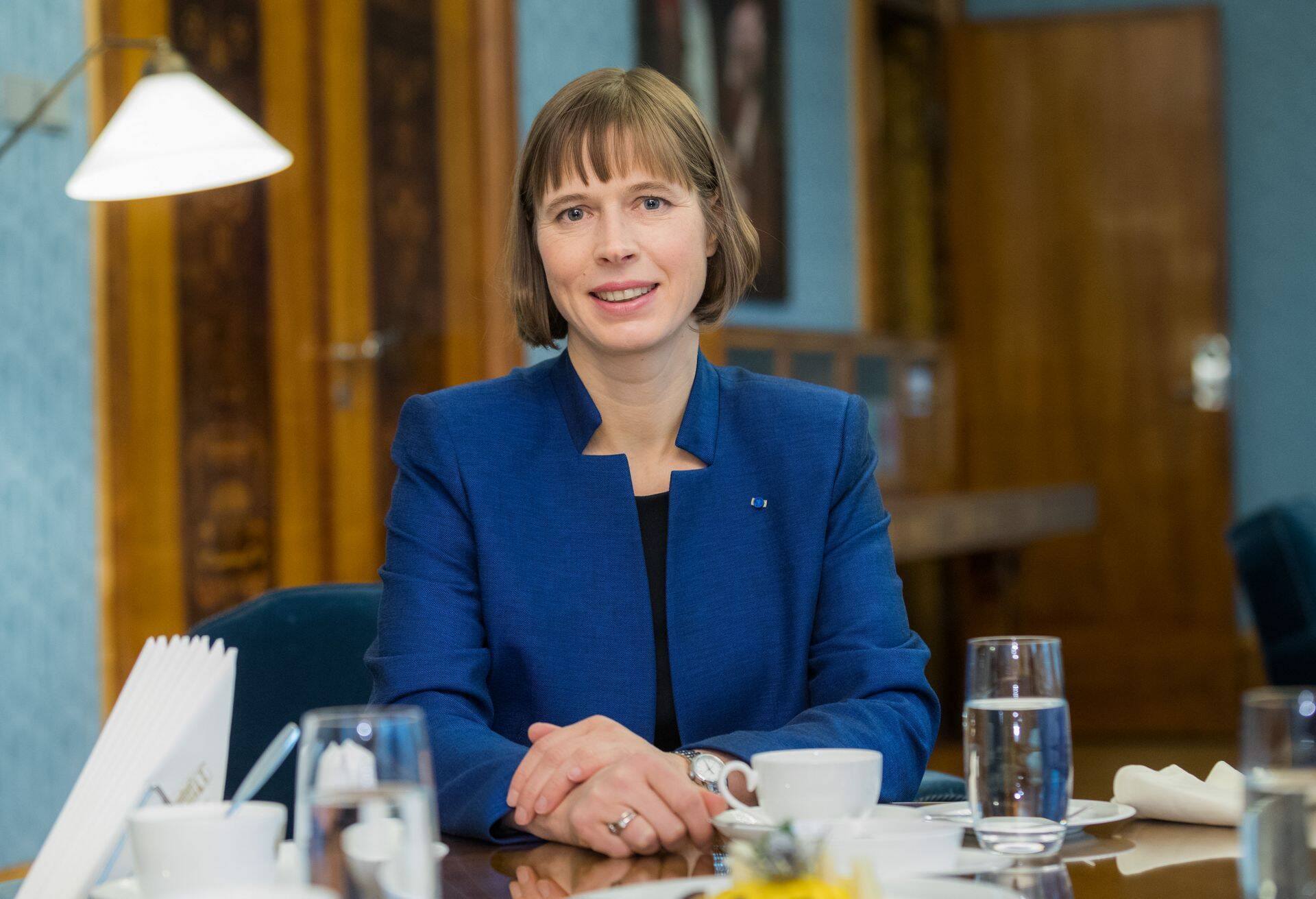 President Kersti Kaljulaid.