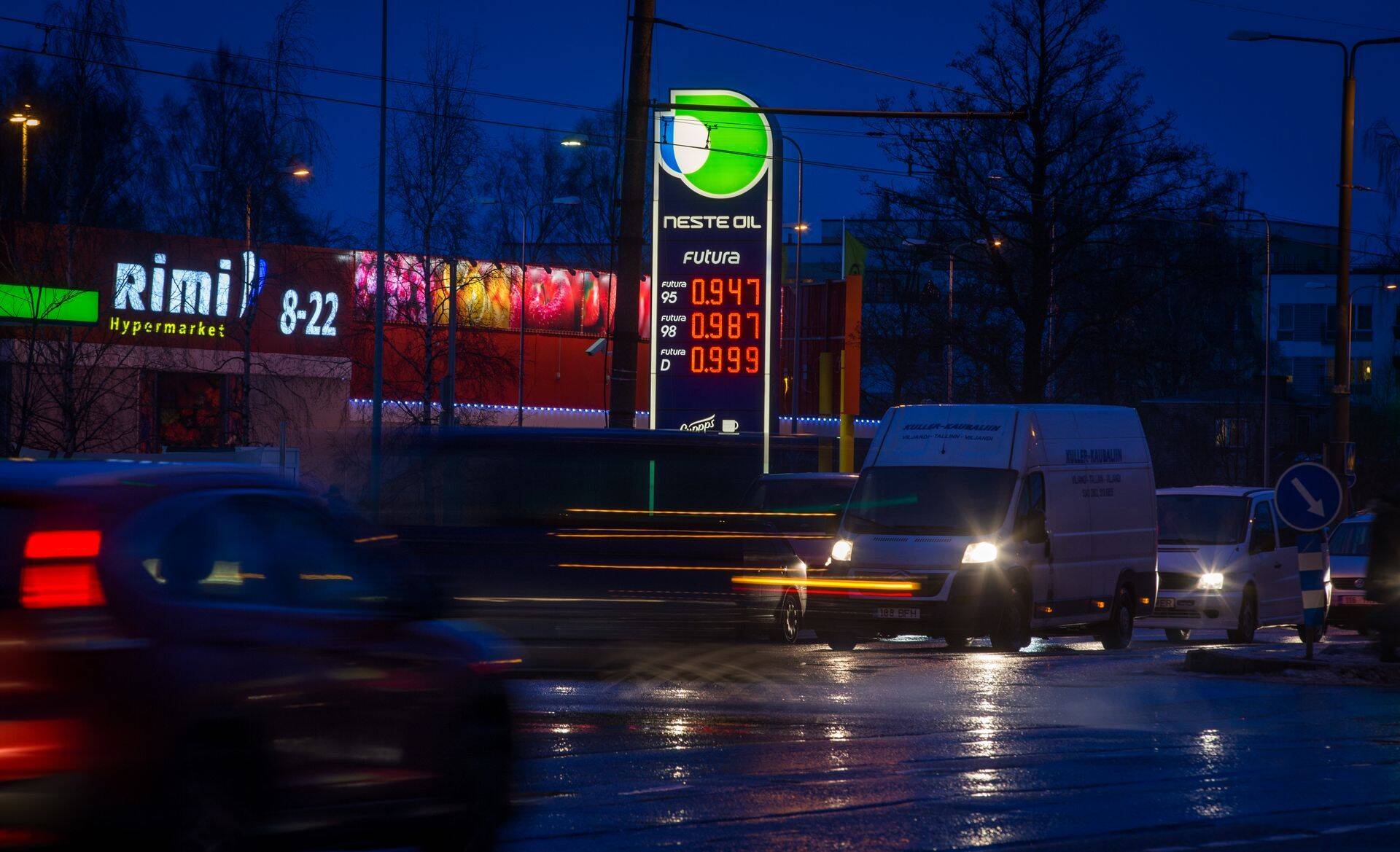 Neste tankla Tallinnas.