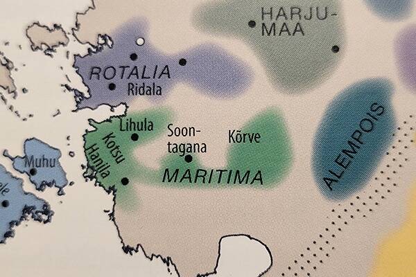 Soontagana linnus oli Mereäärse kihelkonna (Maritima) keskus. Kihelkonna territoorium oli üsna suur. © Eesti ajalugu I