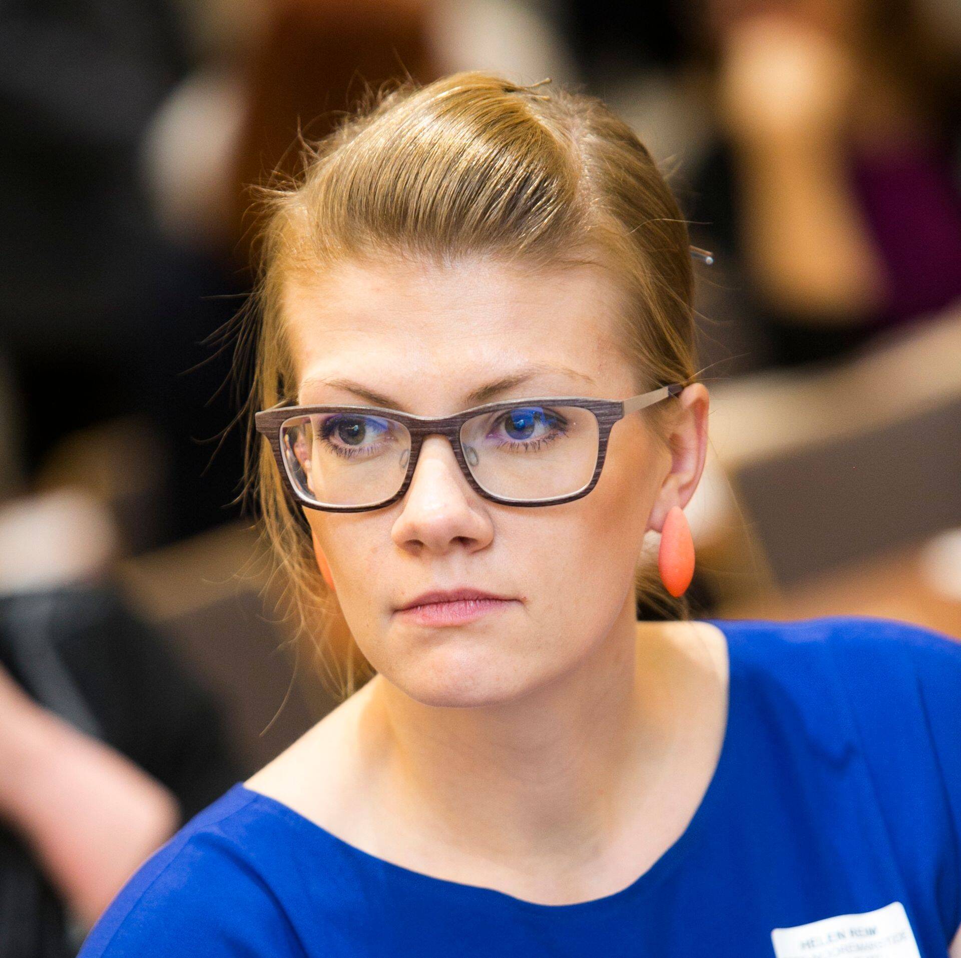 Eesti Nooremarstide Ühenduse esindaja Helen Reim