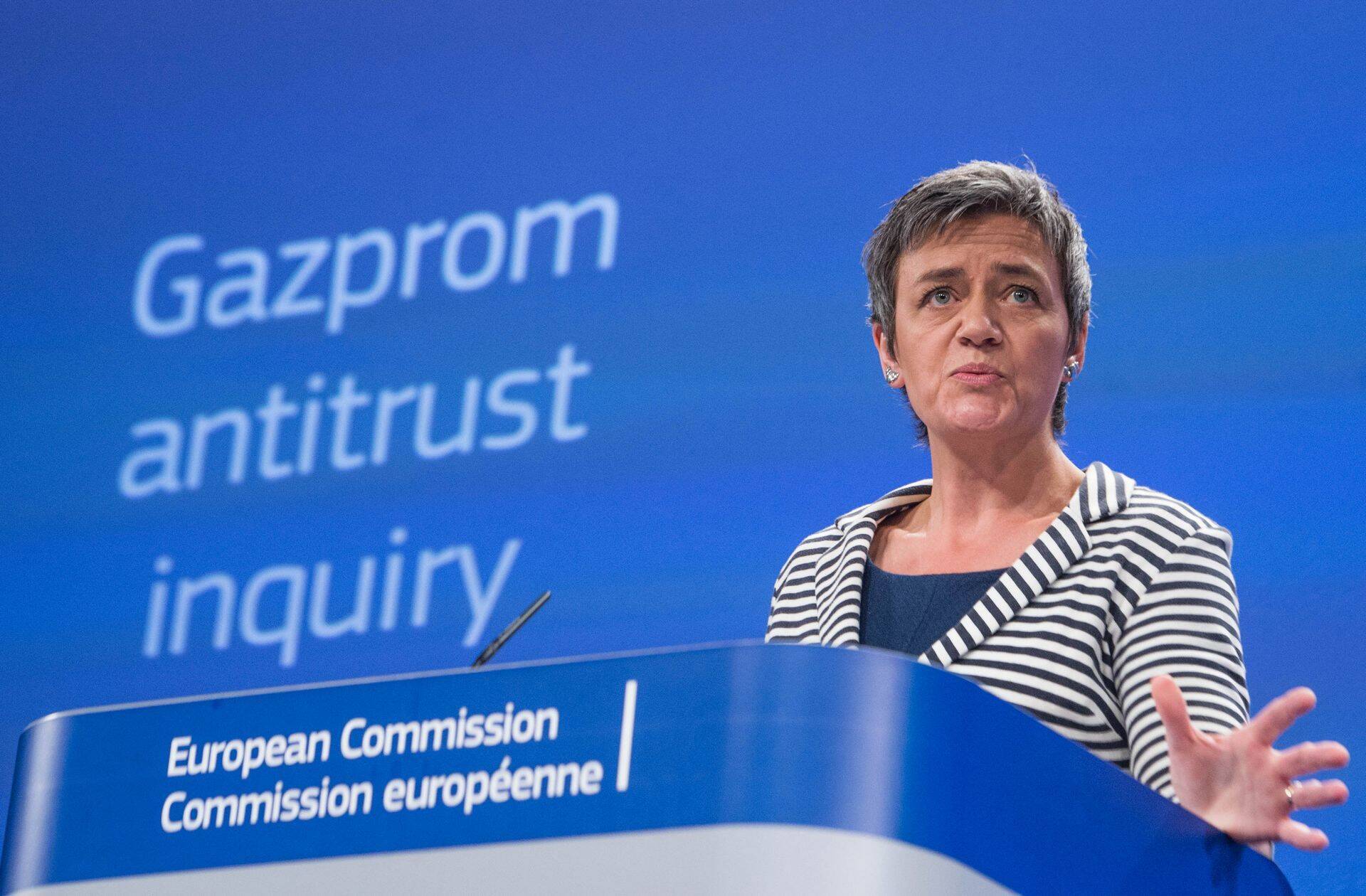 ELi konkurentsivolinik Margrethe Vestager.
