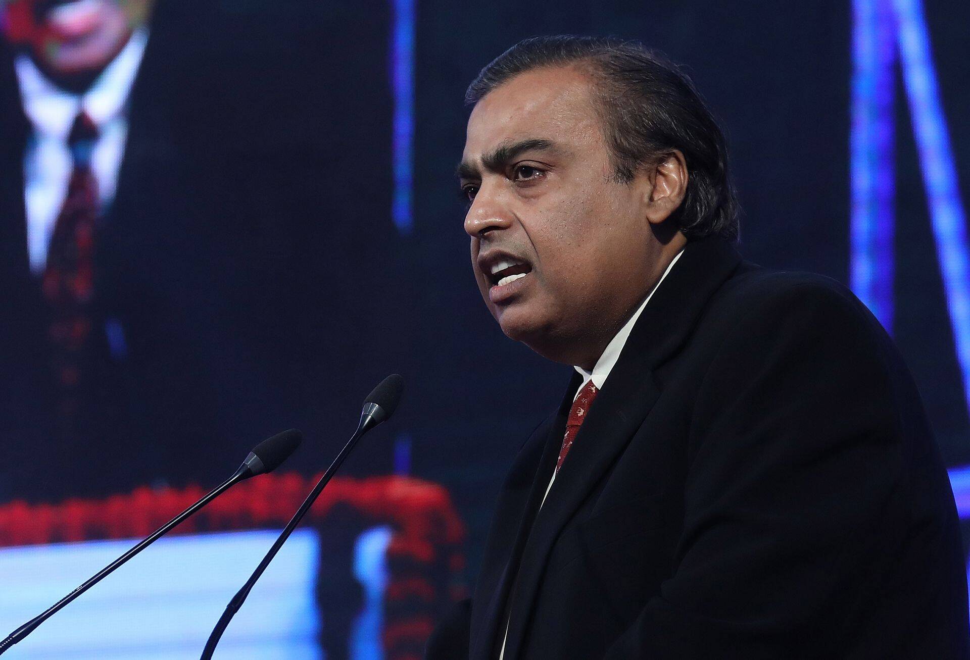 Reliance Industries Limitedi tegevjuht ja India rikkaim mees Mukesh Ambani.