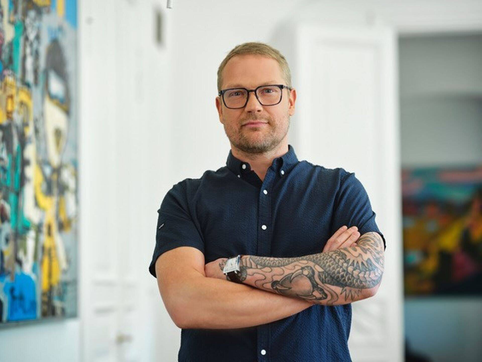 Loovagentuuri Tank loovjuht Joel Volkov.