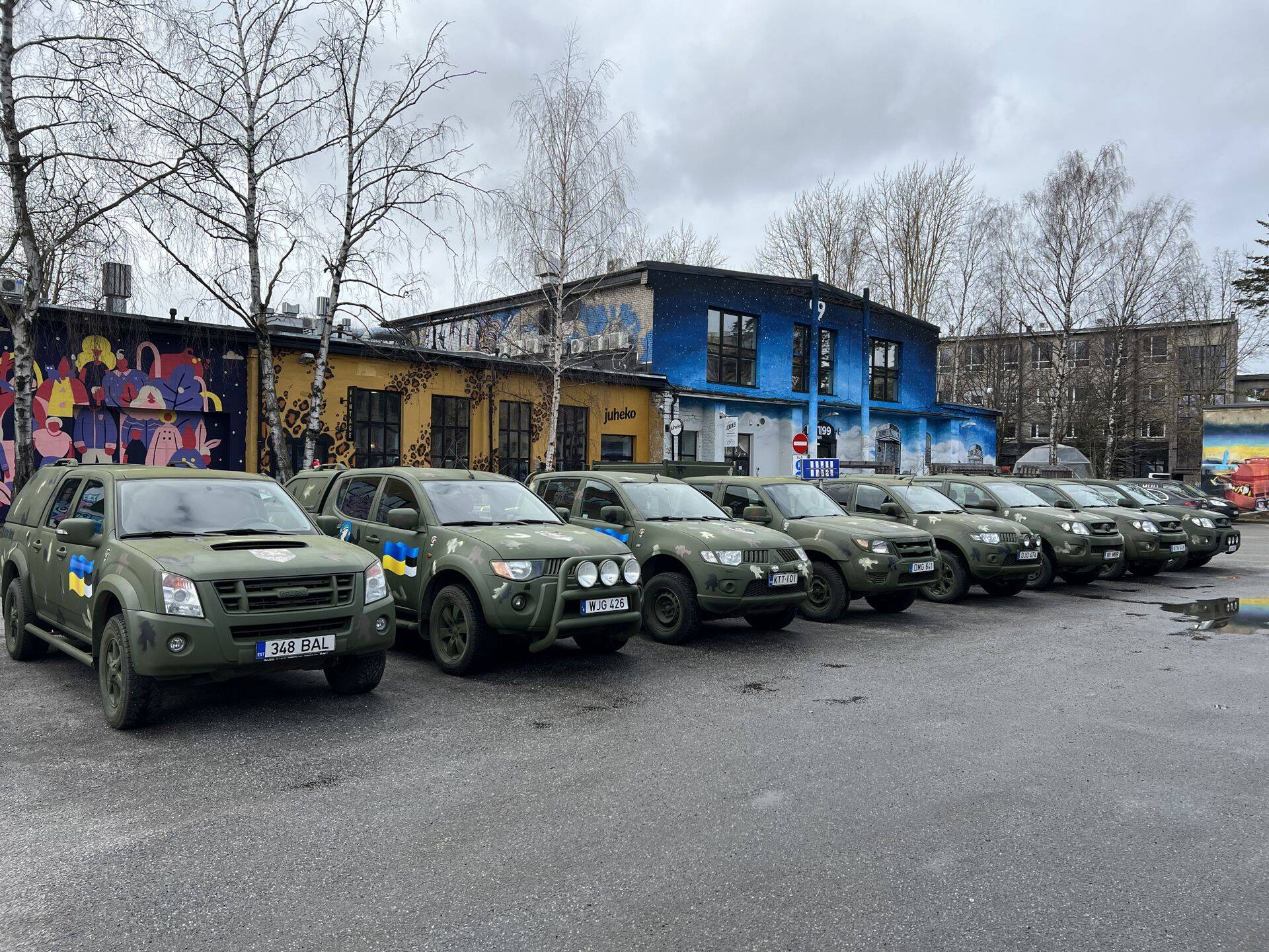 Eesti tehnoloogiasektori vabadusekonvoi stardib Tallinnast Ukrainasse kolmapäeva hommikul.