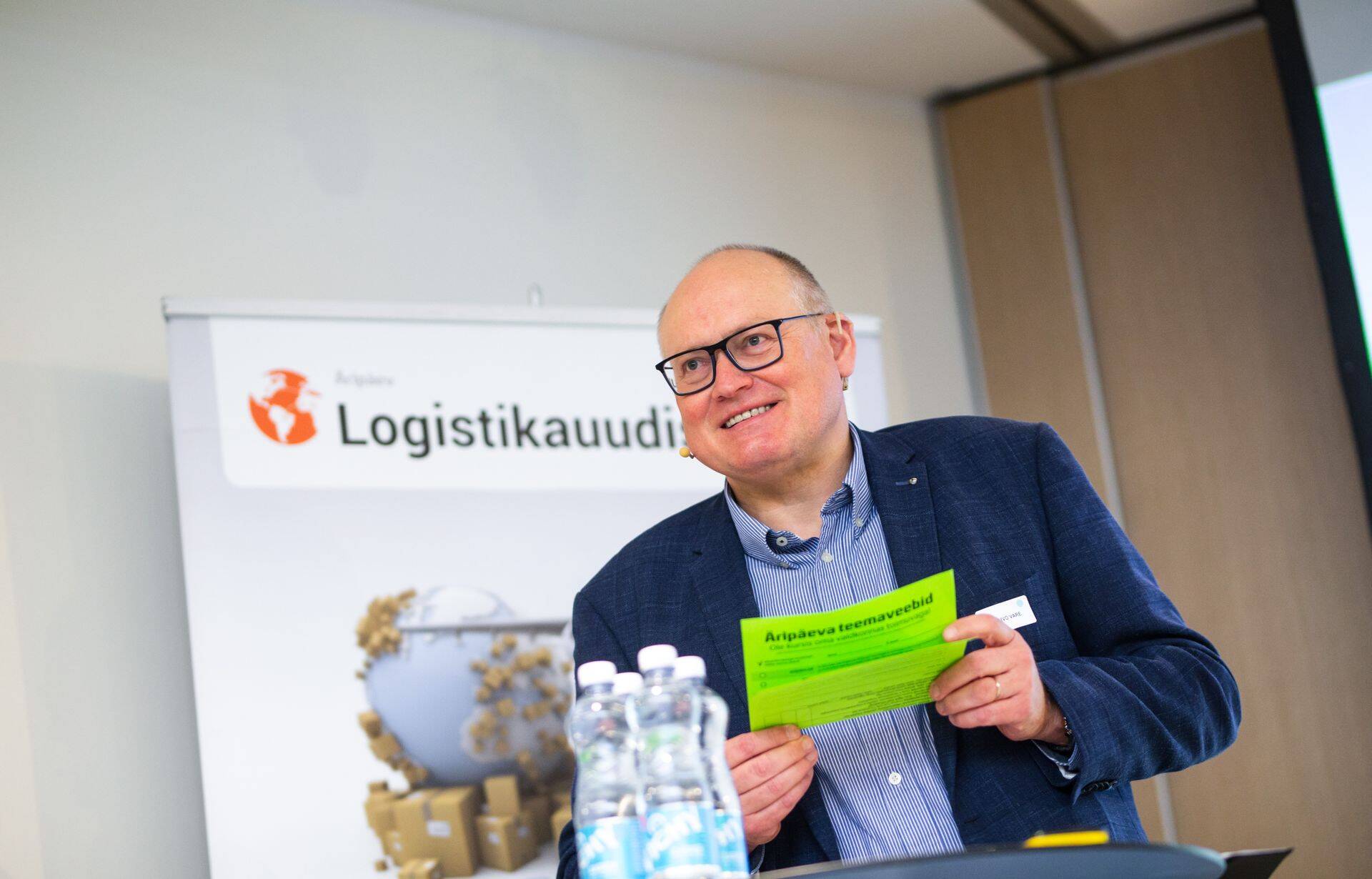 Tänavust Logistika Aastakonverentsi modereerib majandusekspert Raivo Vare.