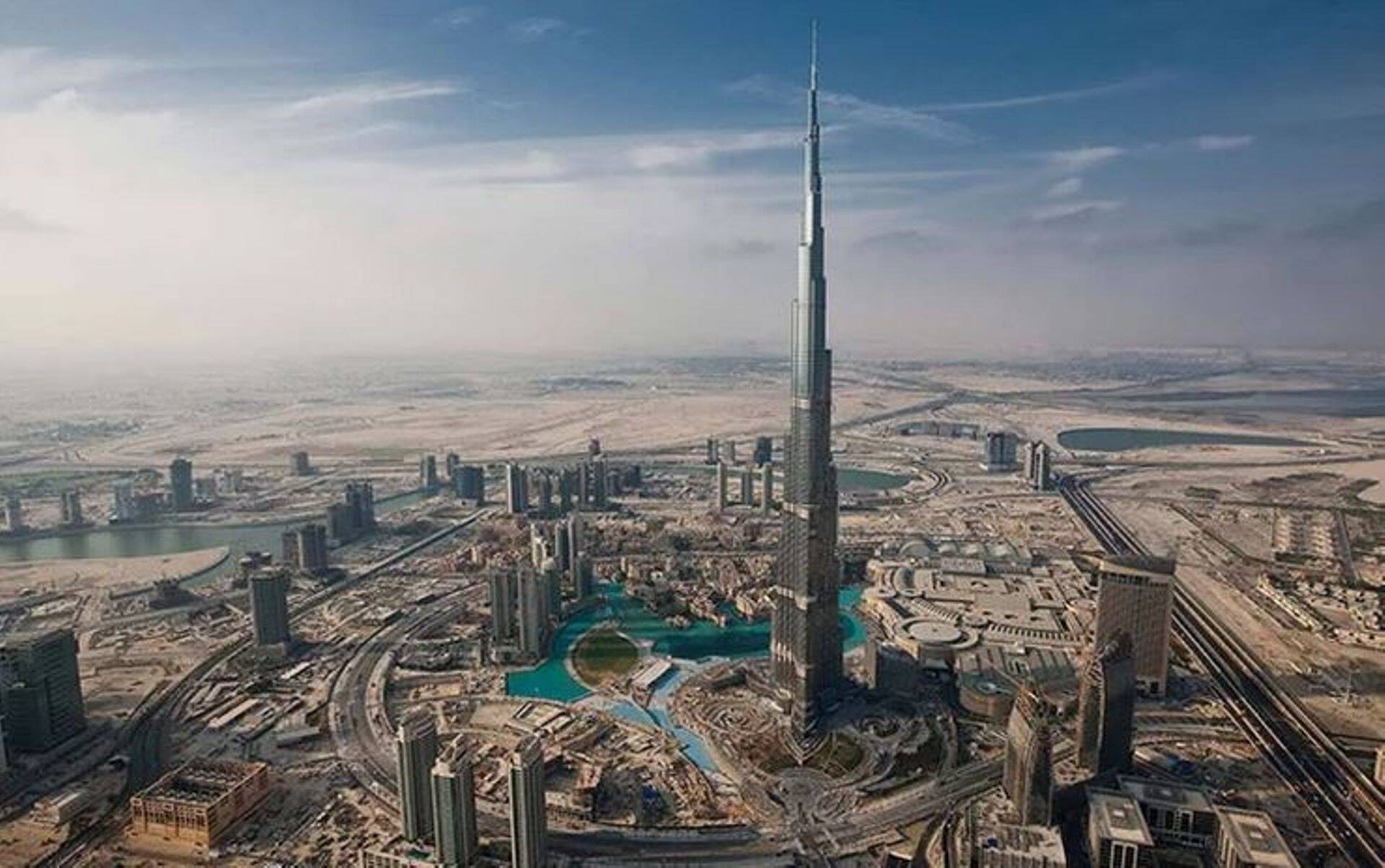 Maailma kõrgeim hoone Dubais Burj Khalifa