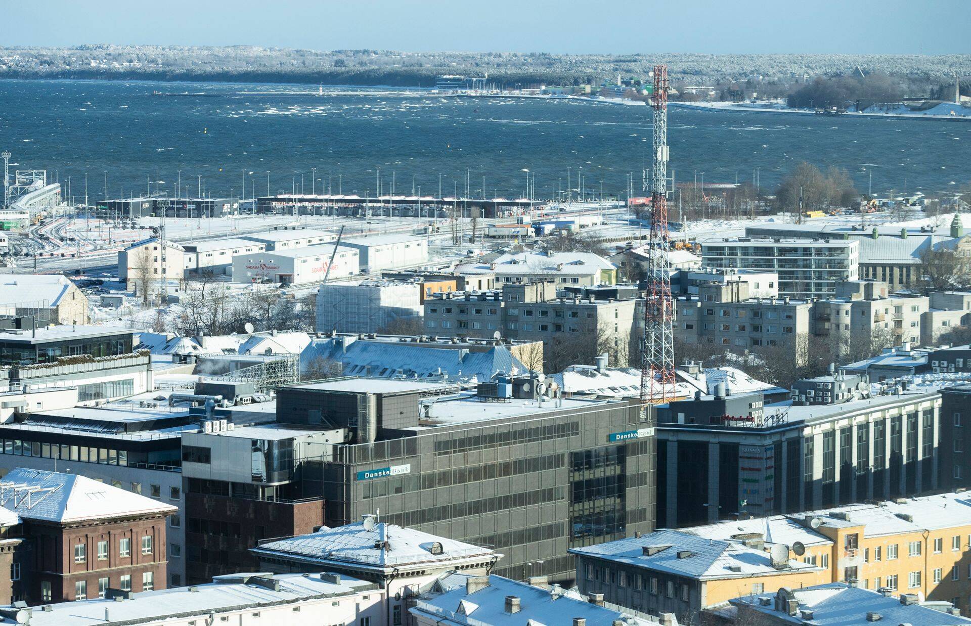 Danske panga hoone Tallinnas Narva mnt.