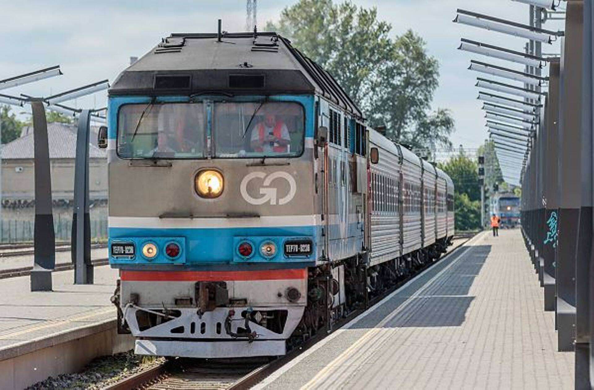 Специальный поезд в Петербург