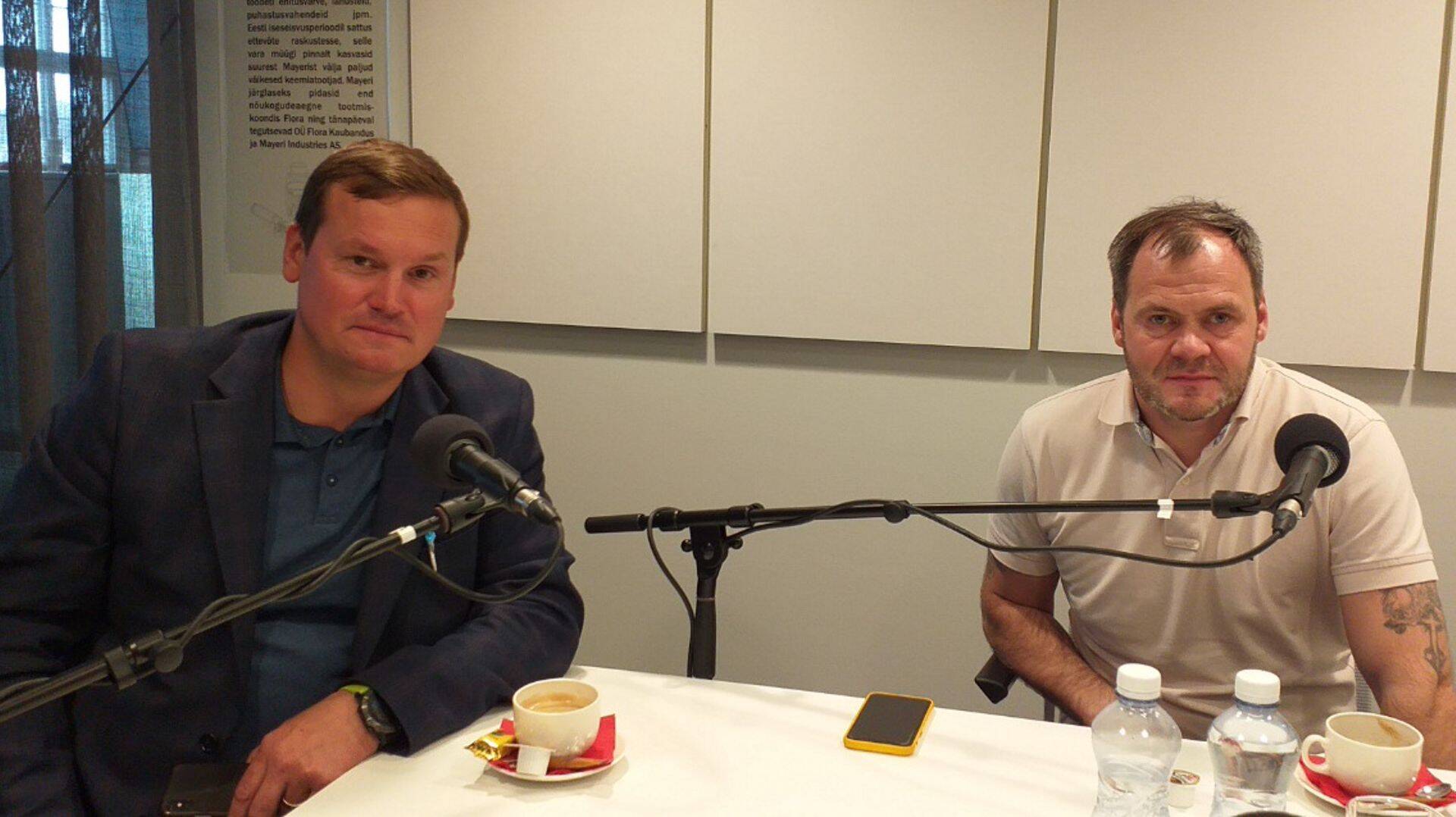 Kinnisvara arendusettevõtte Hammerhead juhatuse esimees Allan Kool ning ettevõtte arendusjuht Kaliningradis Risto Abel tutvustavad Hammerheadi põnevamaid arendusprojekte.