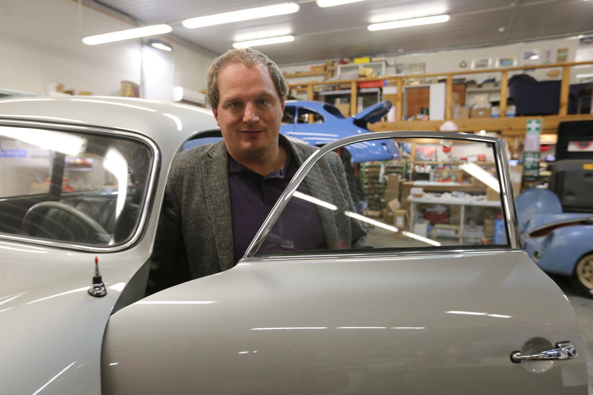 основатель и совладелец OÜ Urbans Garage Микаэль Урбан Эрикссон