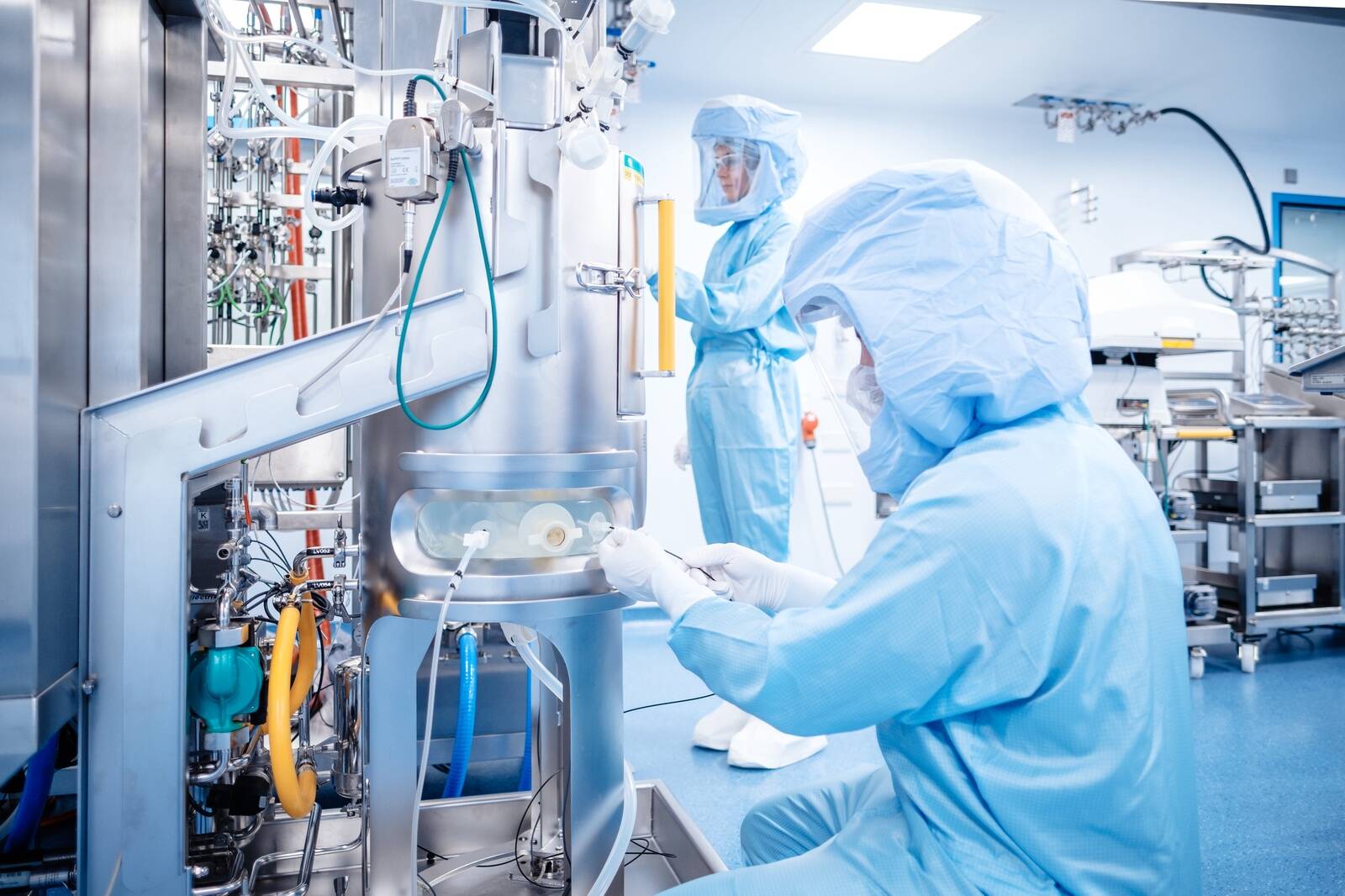 BioNTechi labor Marburgi tehases Saksamaal. Marburgi linn on Saksa biotehnoloogiakeskus ja andnud muu hulgas nime kurikuulsale marburgi viirusele.