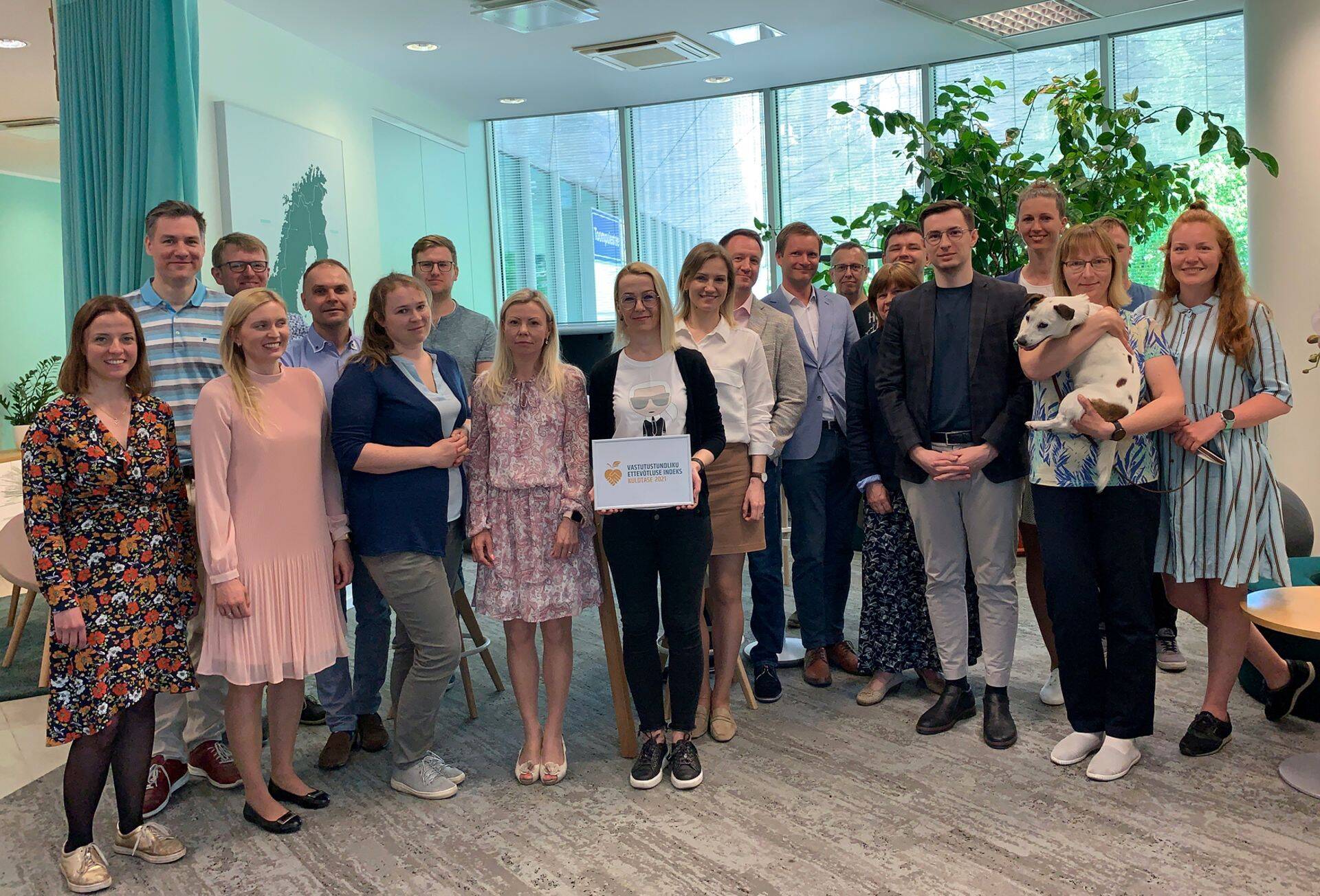 Bonava on esimene kinnisvaraarendaja Eestis, keda tunnustati vastutustundliku ettevõtte kuldmärgisega