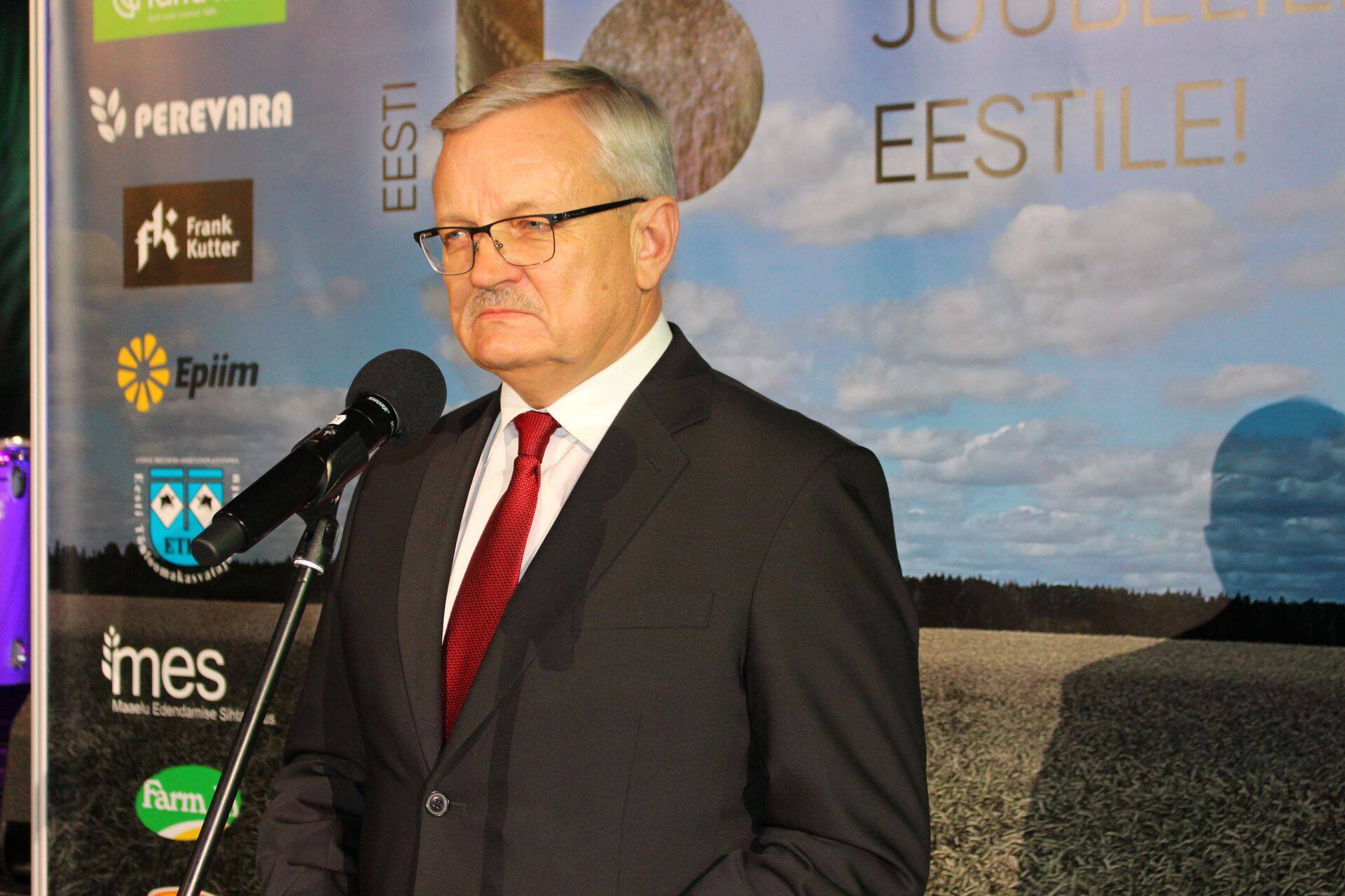 Maaeluminister Tarmo Tamm.
