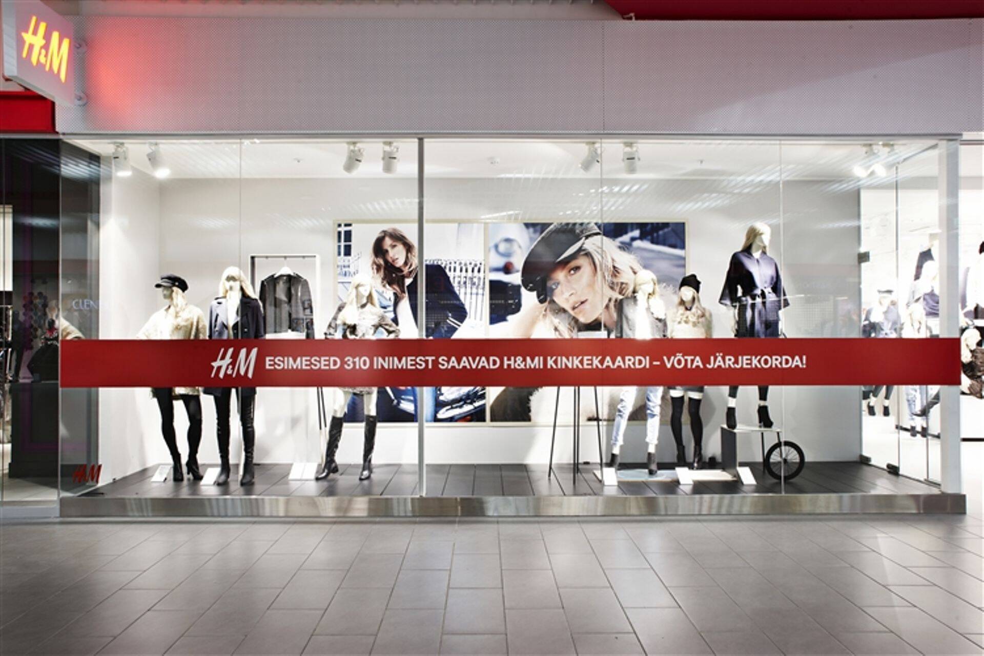 Rocca al Mare H&M kaupluse interjöör