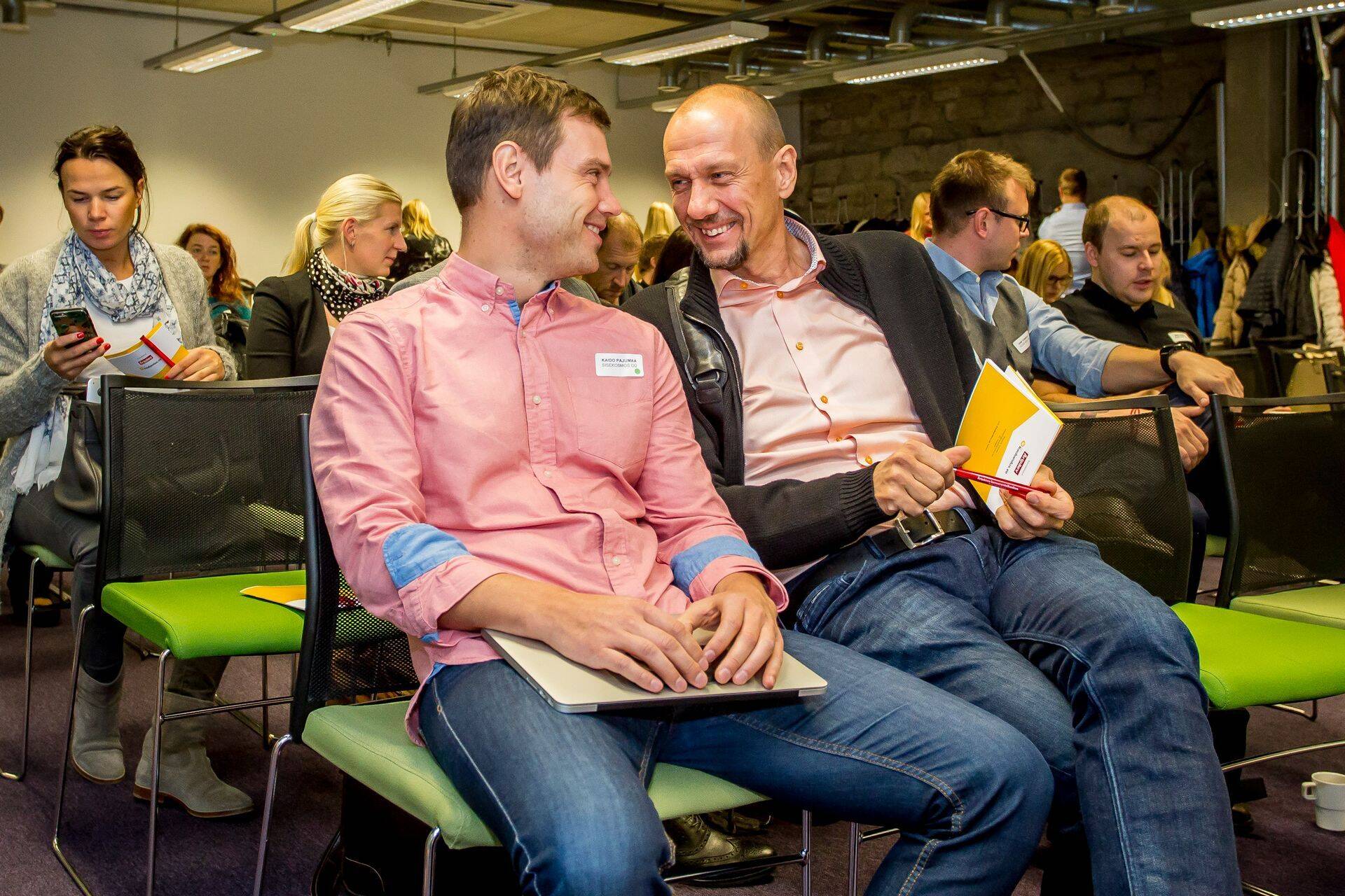 Koolitajad Kaido Pajumaa ja Peep Vain