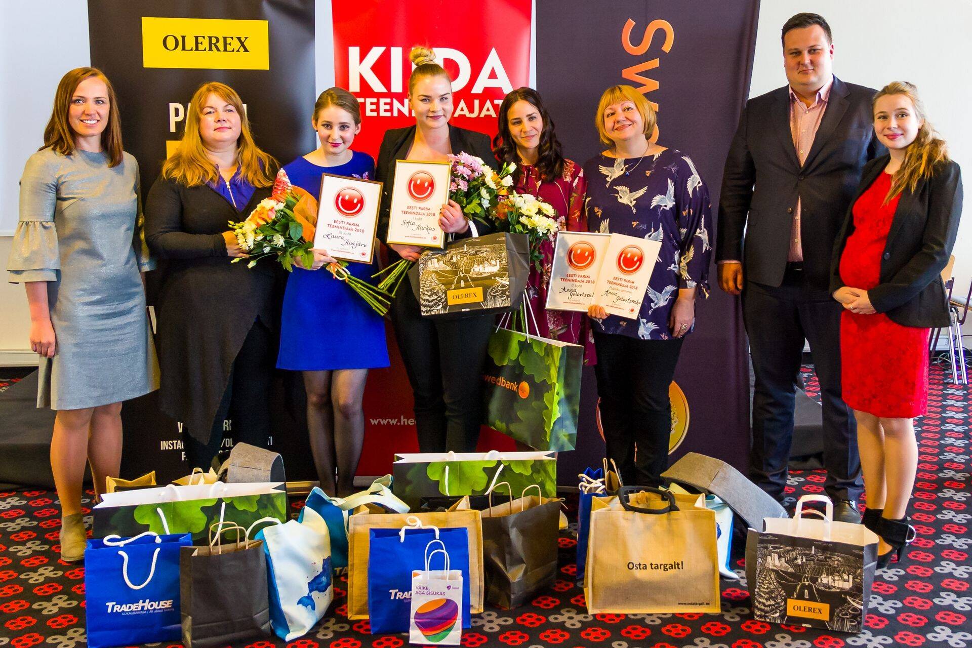 Parimad Teenindajad 2018 koos žüriiga