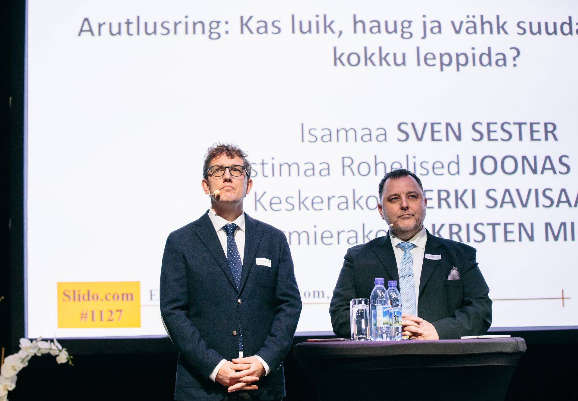 Kristen Michal ja Sven Sester