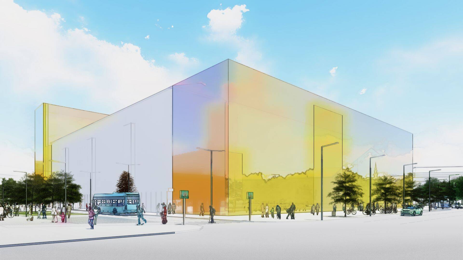 Visioon arendusest. Rävala puiestee galerii