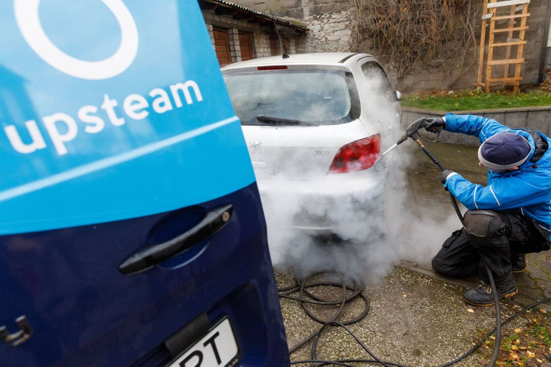 UpSteam sai toetust ka EASilt, mille toel arendavad nad välja Põhjamaade talve sobivat lahendust, mis toimiks külmakraadidega paremini kui autode pesemine veeauruga.