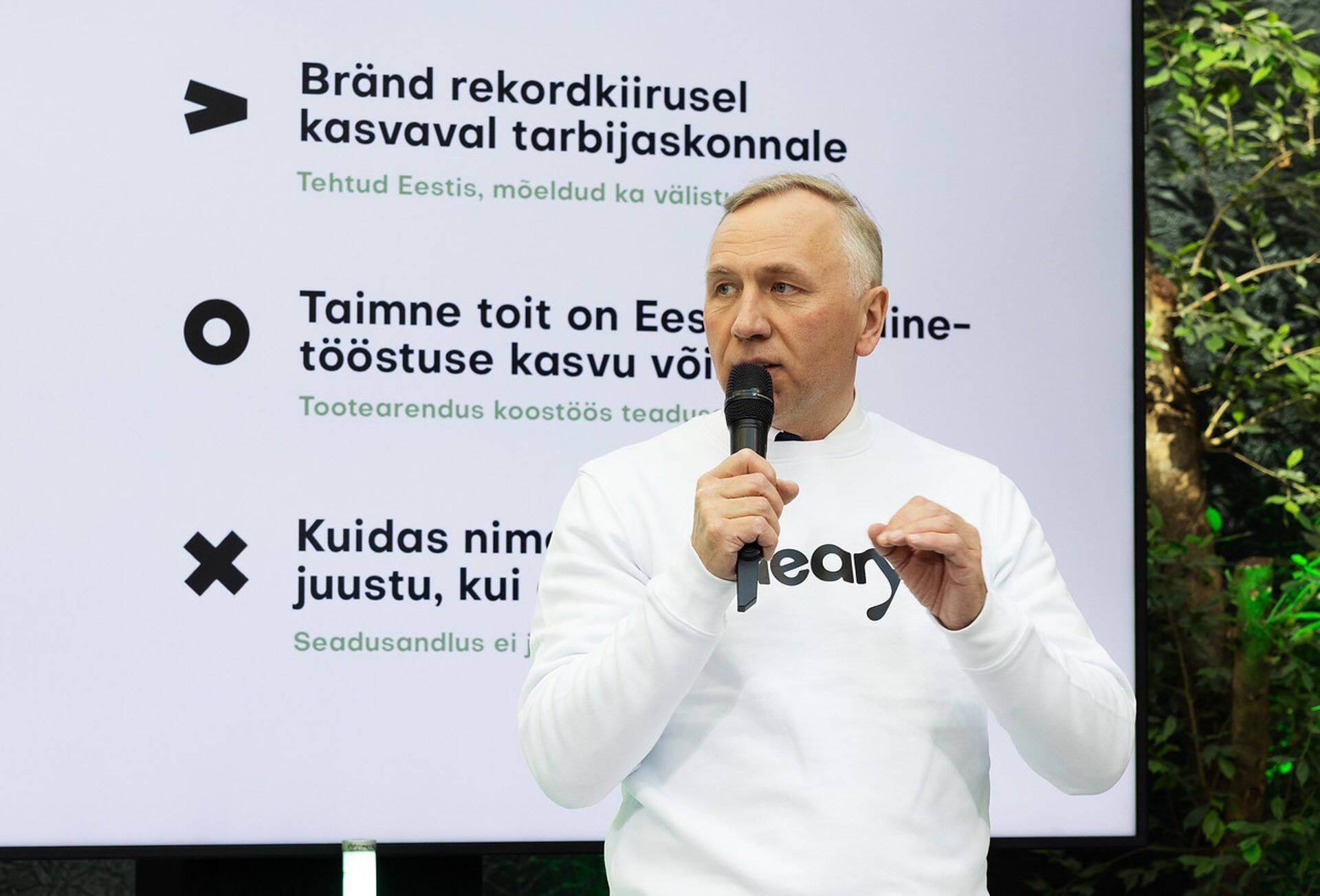 Nordic Milk juhatuse esimees Ülo Kivine.