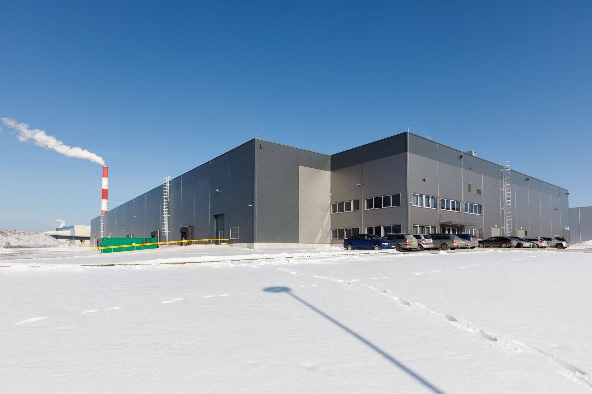 Aston Syntheticsi tehasehoone Nehatu tööstuspargis.