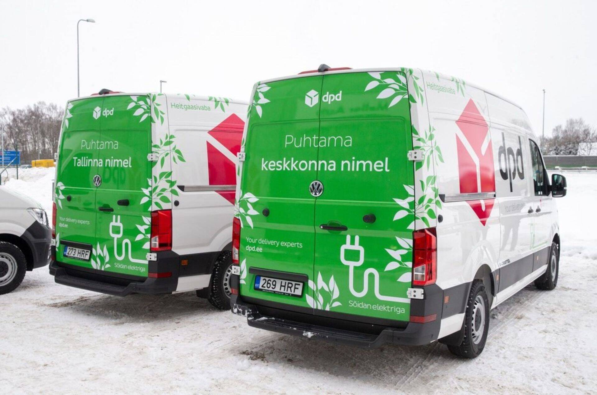 DPD Eestil on juba poolsada elektrikaubikut, mis läinud nädala ekstreemsete külmakraadidega said ühe lisalaadimisega oma tööga kenasti hakkama.