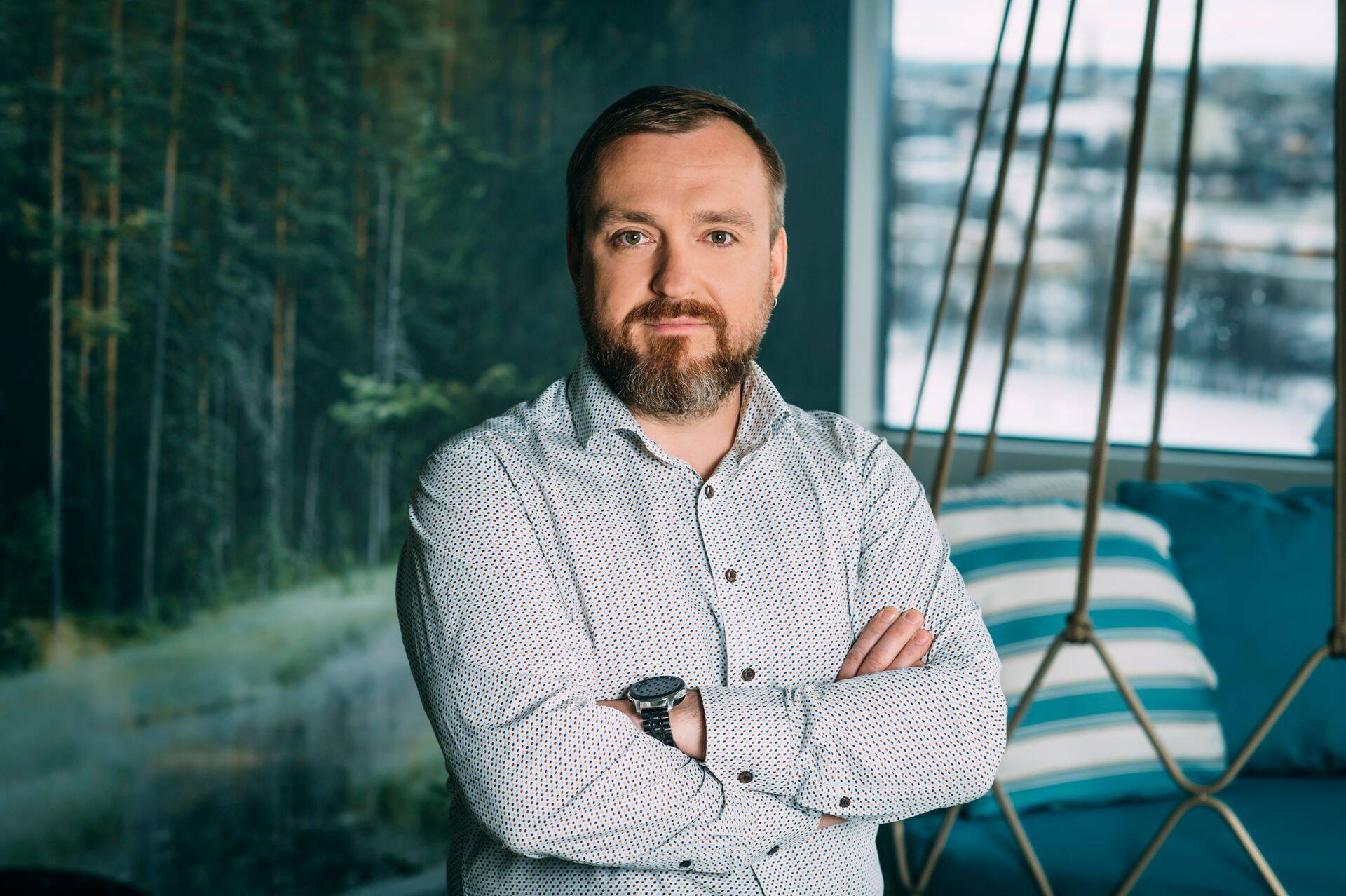 Telia Eesti küberturbe valdkonna juht Aigar Käis