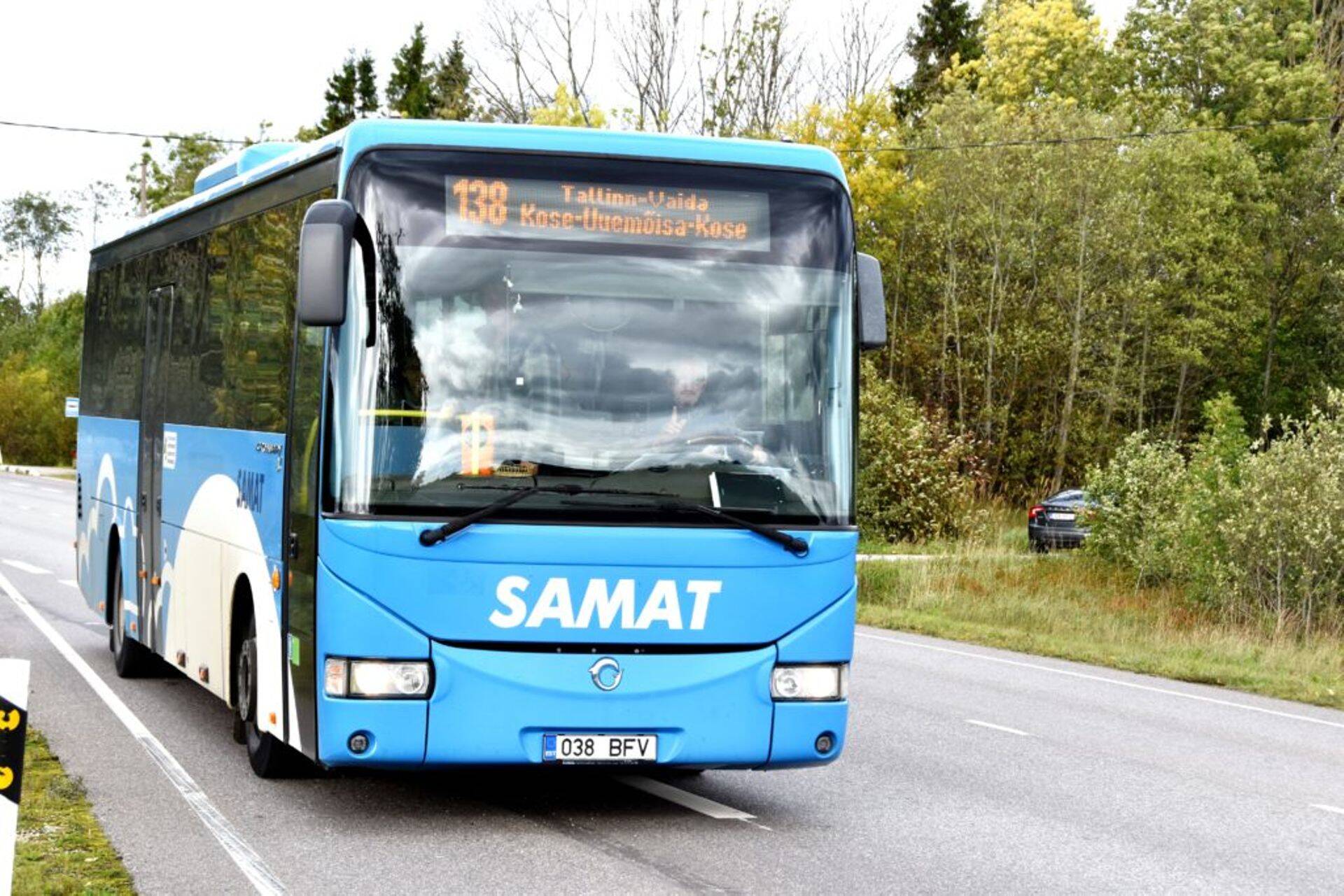 Samat lõpetab sõitmise Harjumaa lõunasuunal alates järgmisest nädalast.
