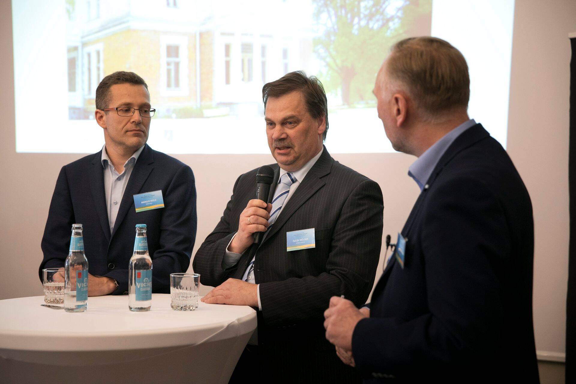 Aruteluringis (vasakult) Margus Muld, Sulev Mölder ja Ülo Kivine