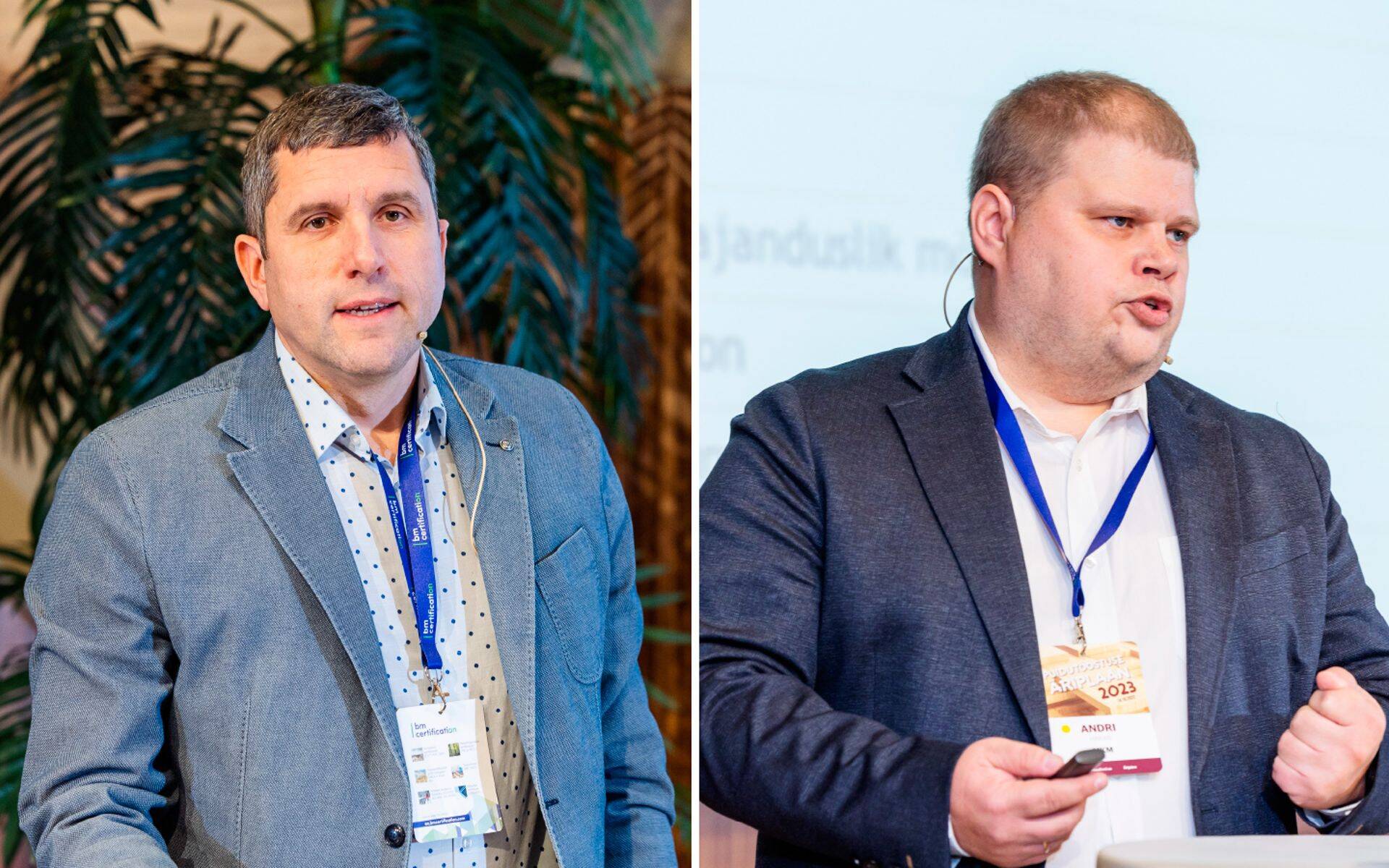 Martin Kalle ja Andri Haran.