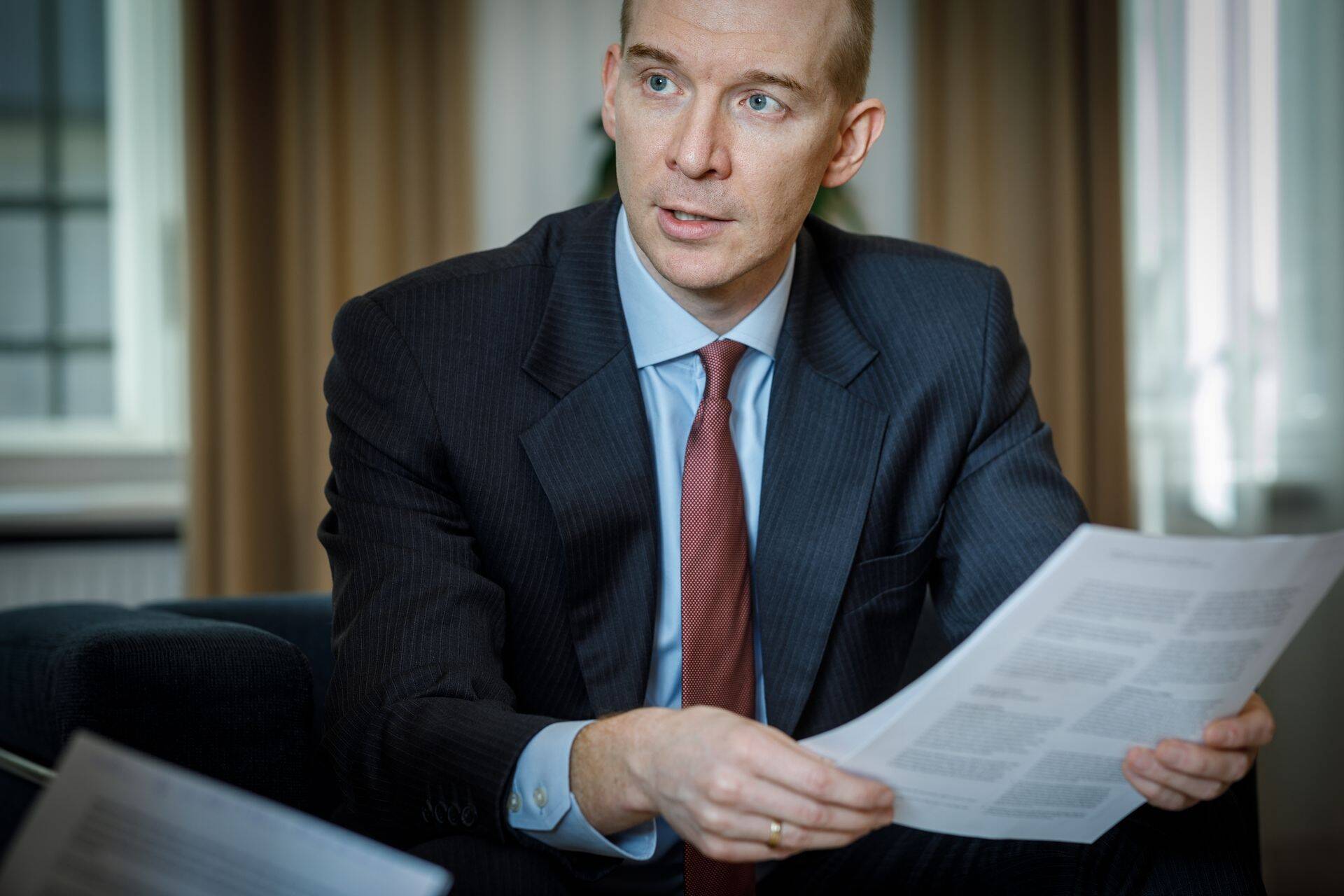 вице-президент центрального банка Мадис Мюллер