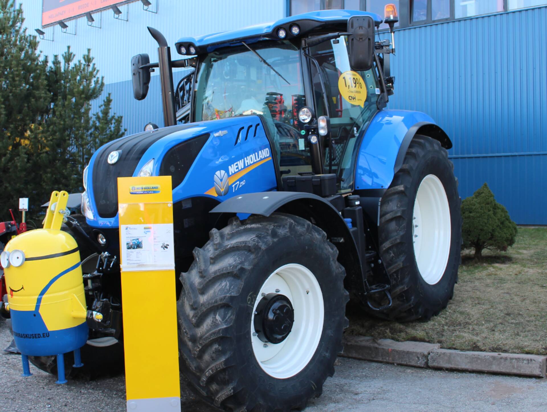 Põllumasinate müüja kasvab jõuliselt