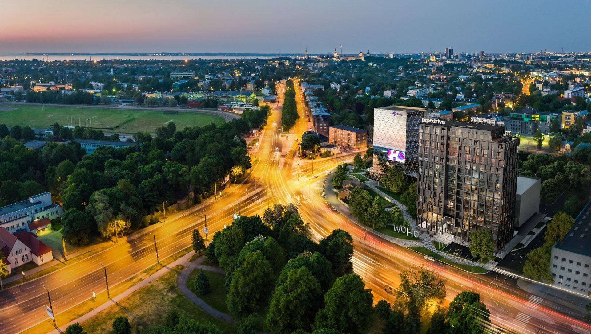 Elisa kontor aadressil Paldiski maantee 50 hakkab asuma Teliast üle tee, hipodroomi kõrval.