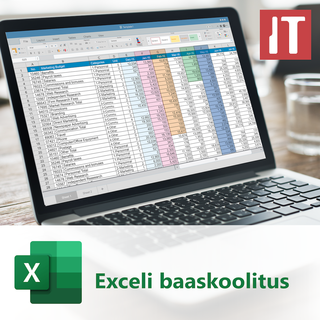 05.06.2025 Exceli baaskoolitus