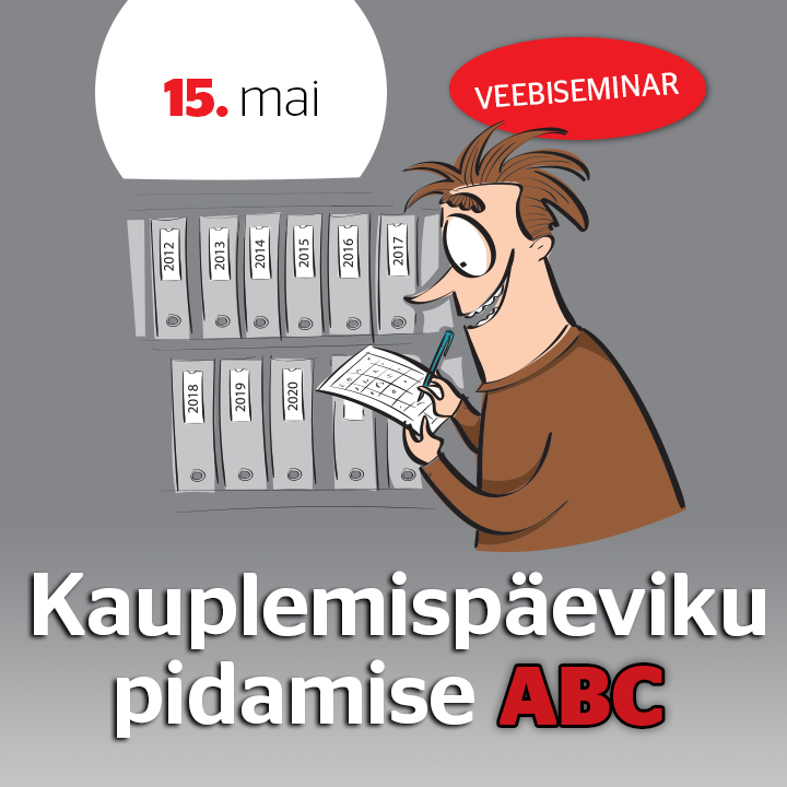 Kauplemispäeviku pidamise ABC