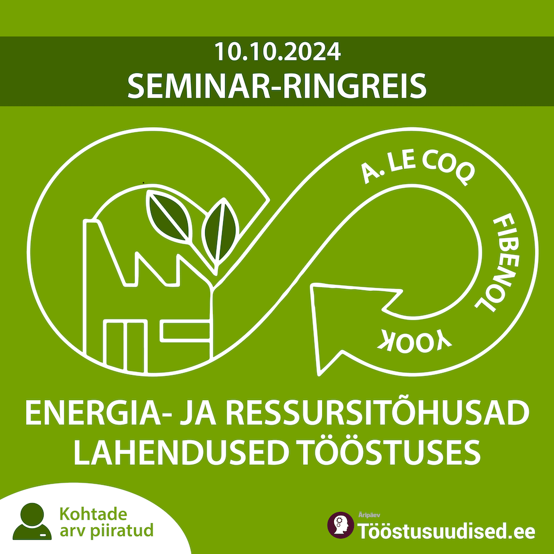 Energia- ja ressursitõhusad lahendused tööstuses 2024